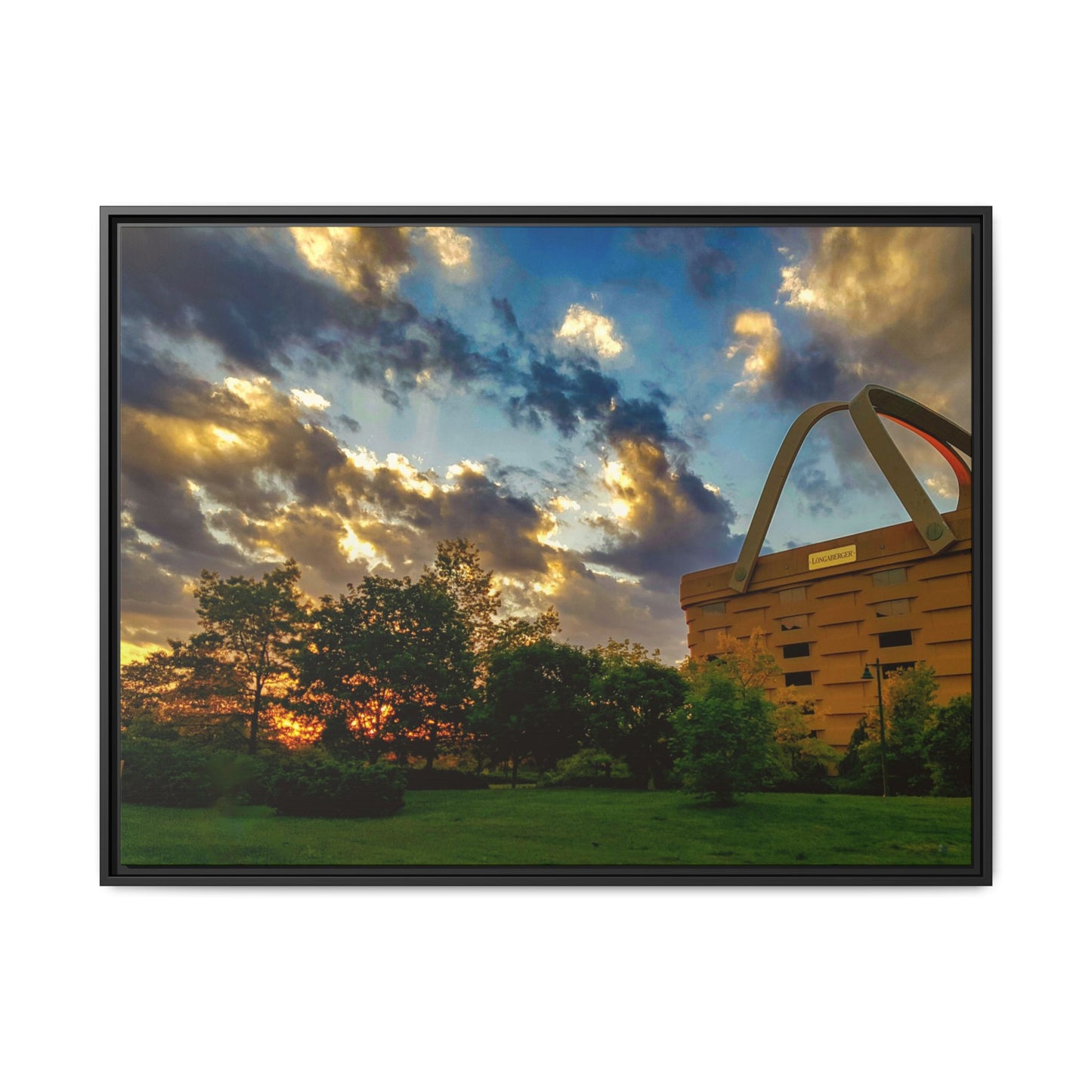 Sunset Over the Giant Basket