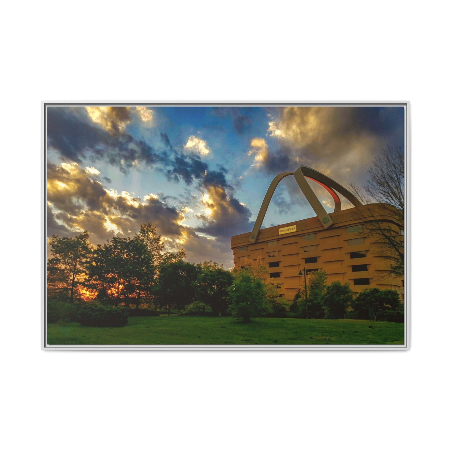 Sunset Over the Giant Basket