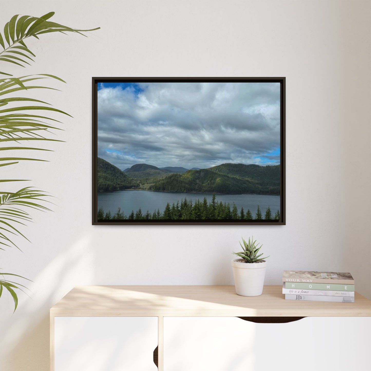 Matte Canvas, Framed (Multi-color)