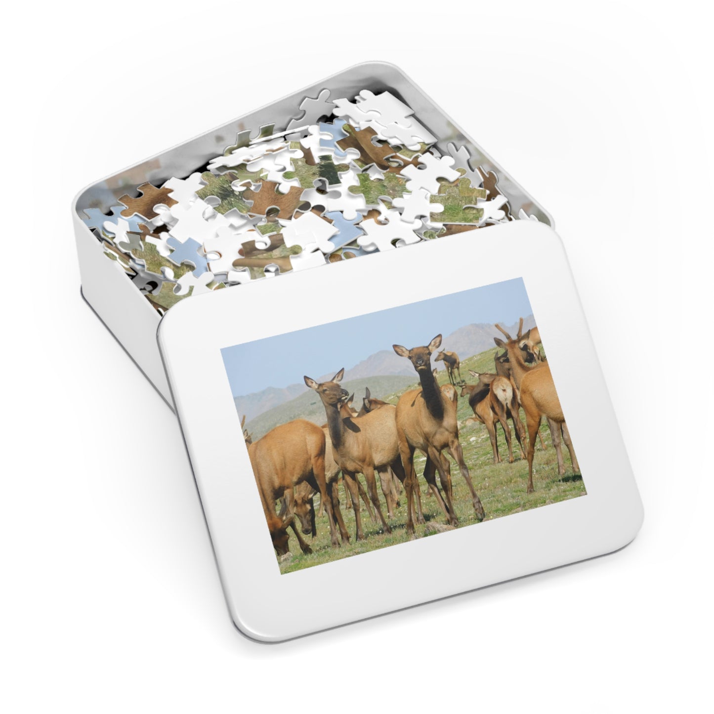 Elk-straordinary Challenge, Jigsaw Puzzle, Rocky Mountain Elk Herd