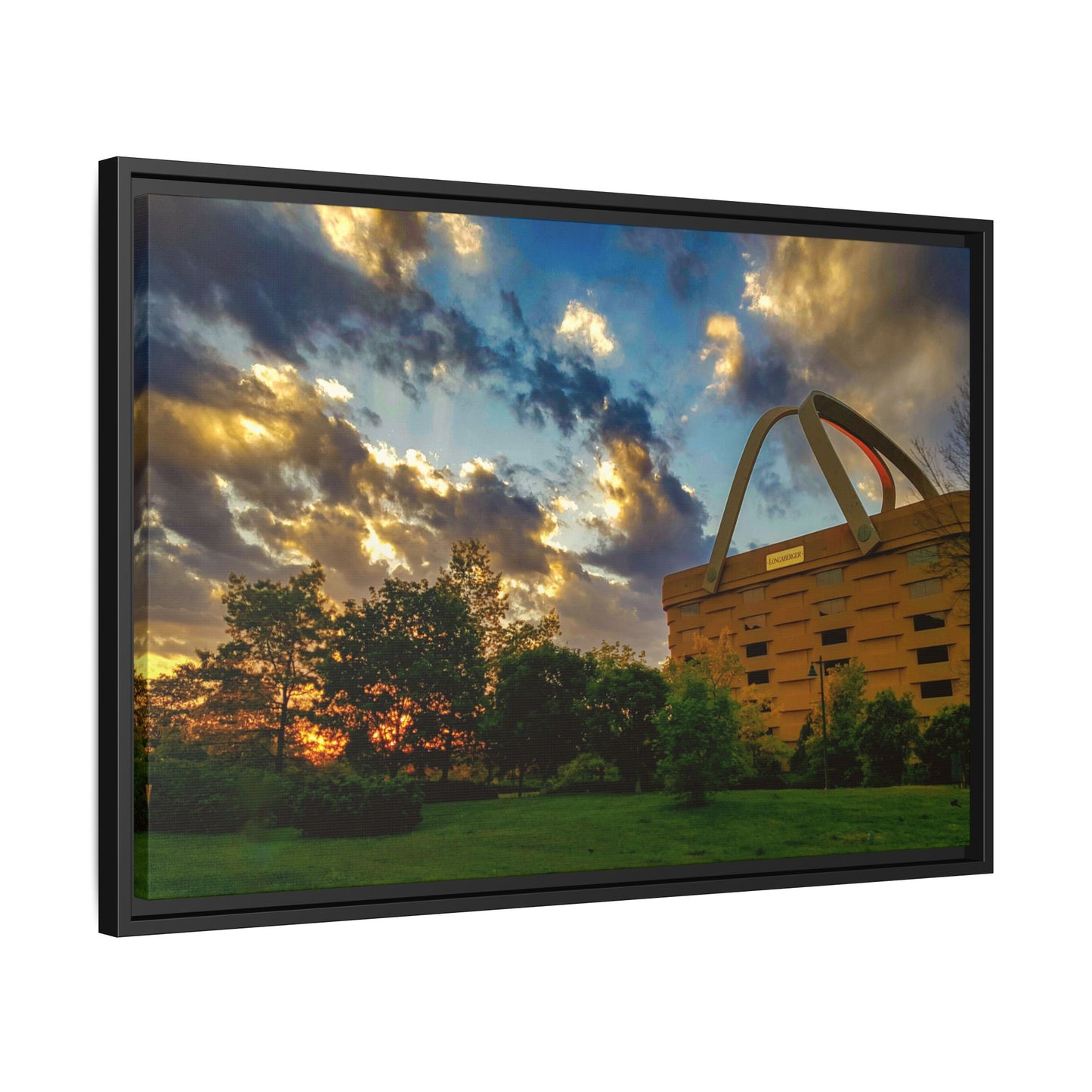 Sunset Over the Giant Basket