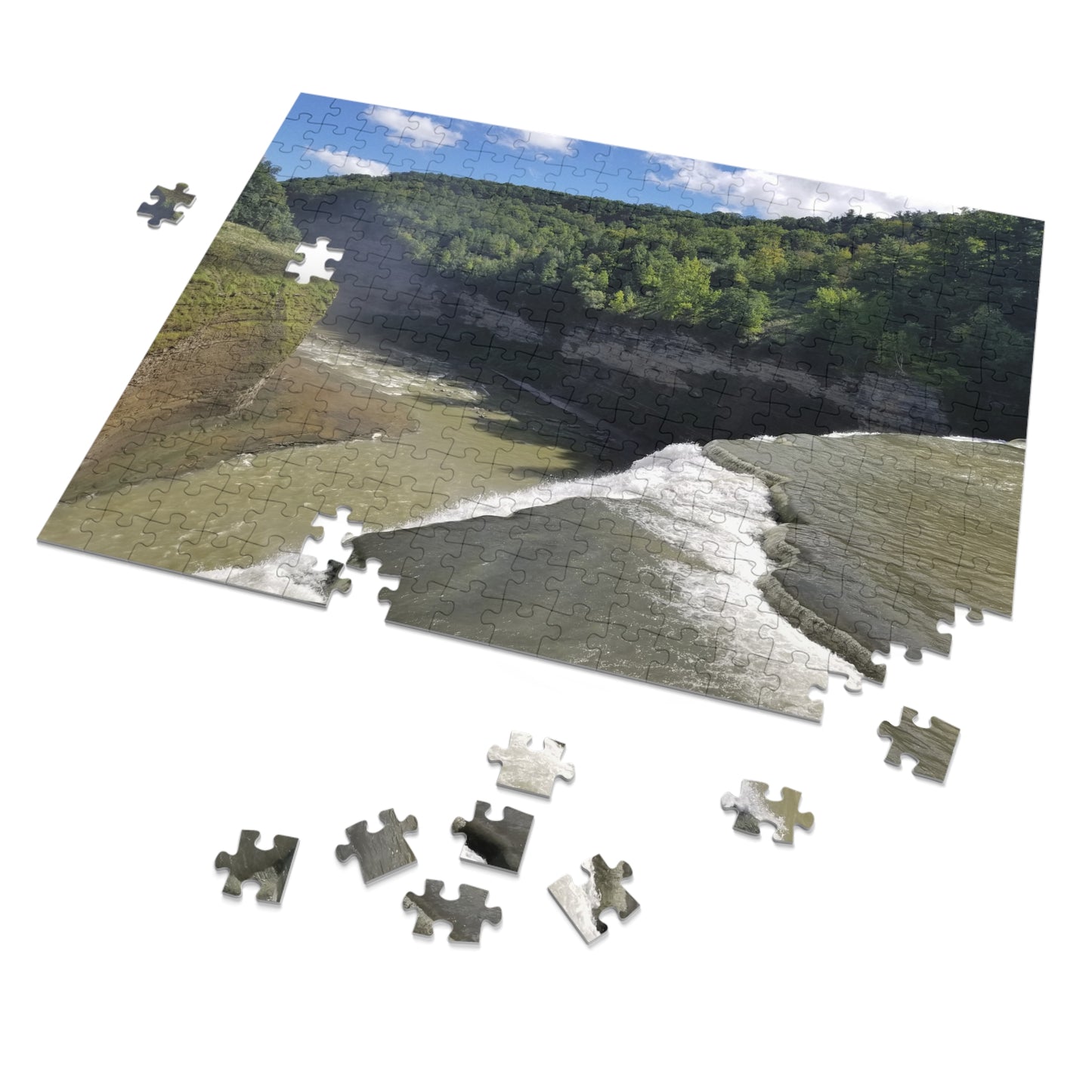 Letchworth Leisure: A Puzzling Adventure in Nature, Jigsaw Puzzle, Letchworth State Park, NY