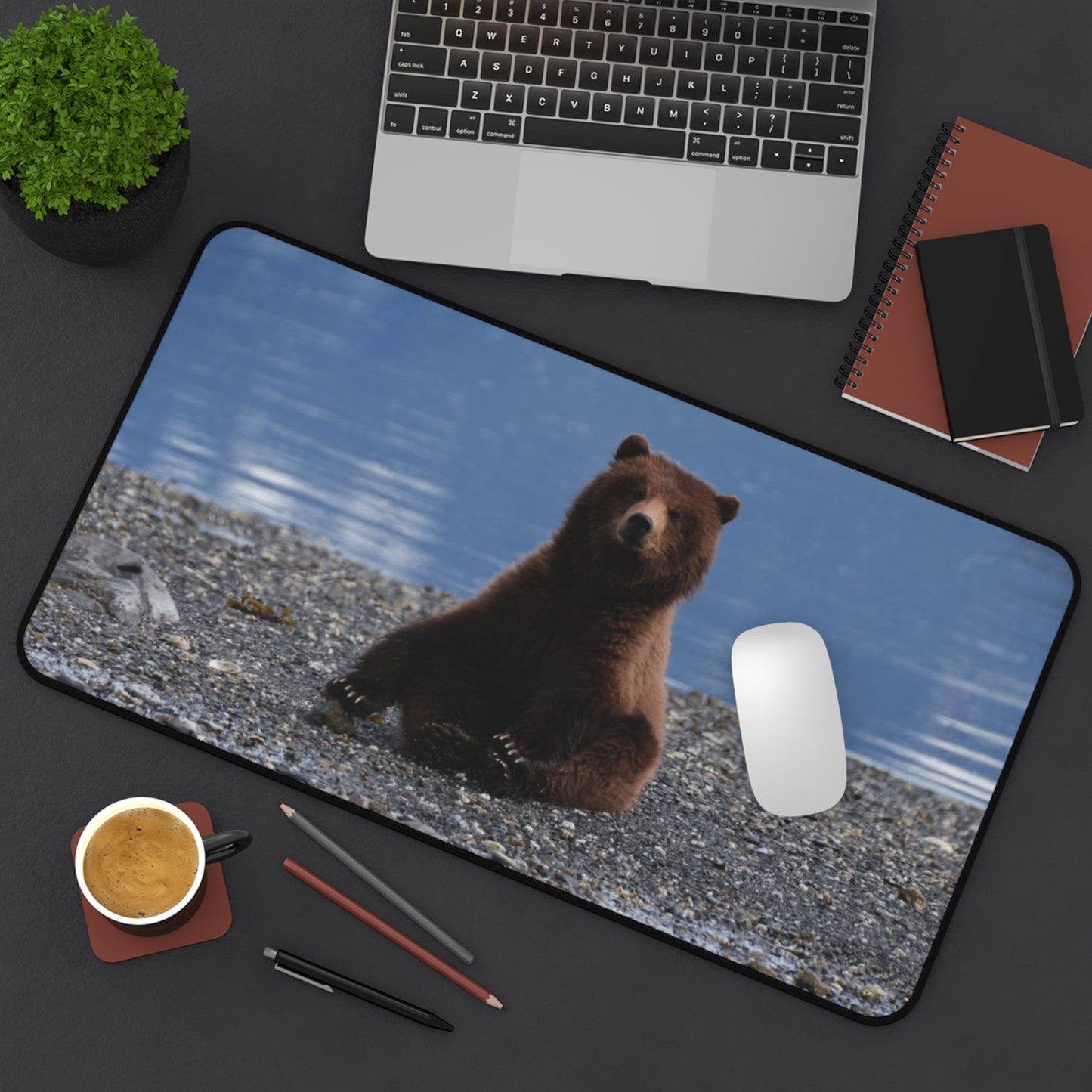 Bearly Working Desk Mat