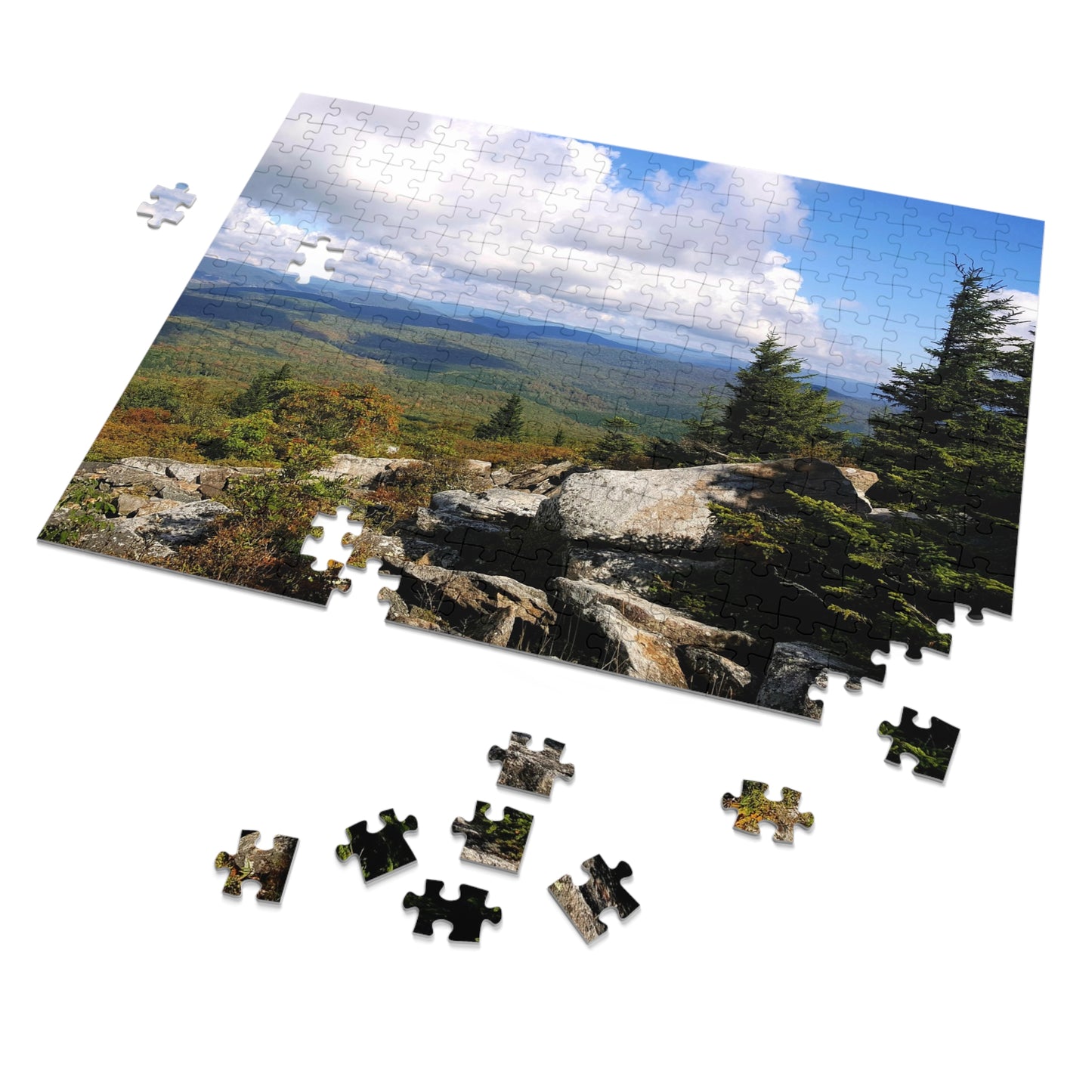 Piece by Piece to Peak Peace, Jigsaw Puzzle, Spruce Knob, WV