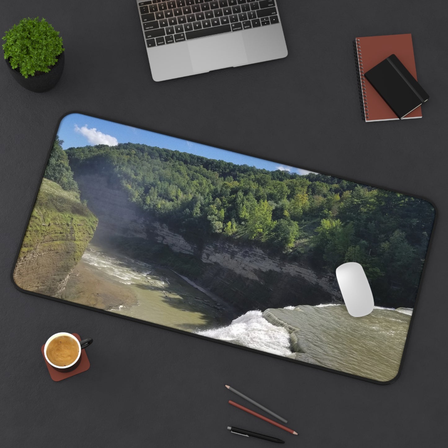 Waterfall of Daydreams Desk Mat