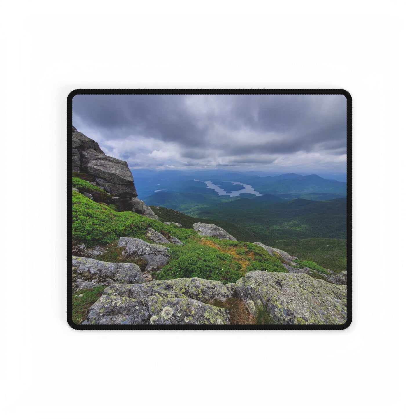 Daydream with a View Desk Mats - Overlooking Lake Placid, Office Desk Accessories, Nature Inspired Desk Pad, Work From Home Essentials