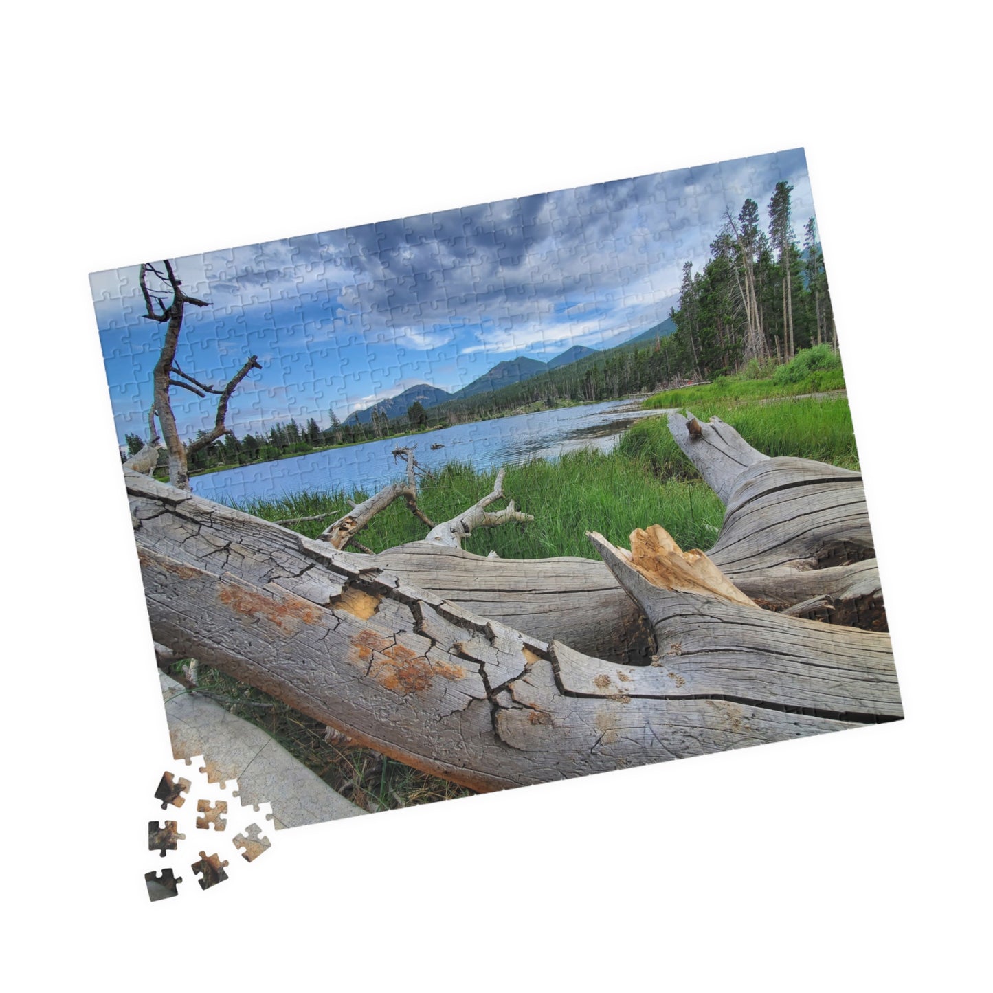 Rocky Mountain Highs and Puzzle-Loving Lows, Jigsaw Puzzle, Landscape Puzzle, Scenic Puzzle, Meditation Activity, Relaxation Hobby