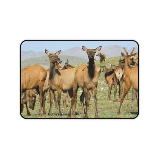 Elk-squisite Daydreams Desk Mat, Mouse Pad