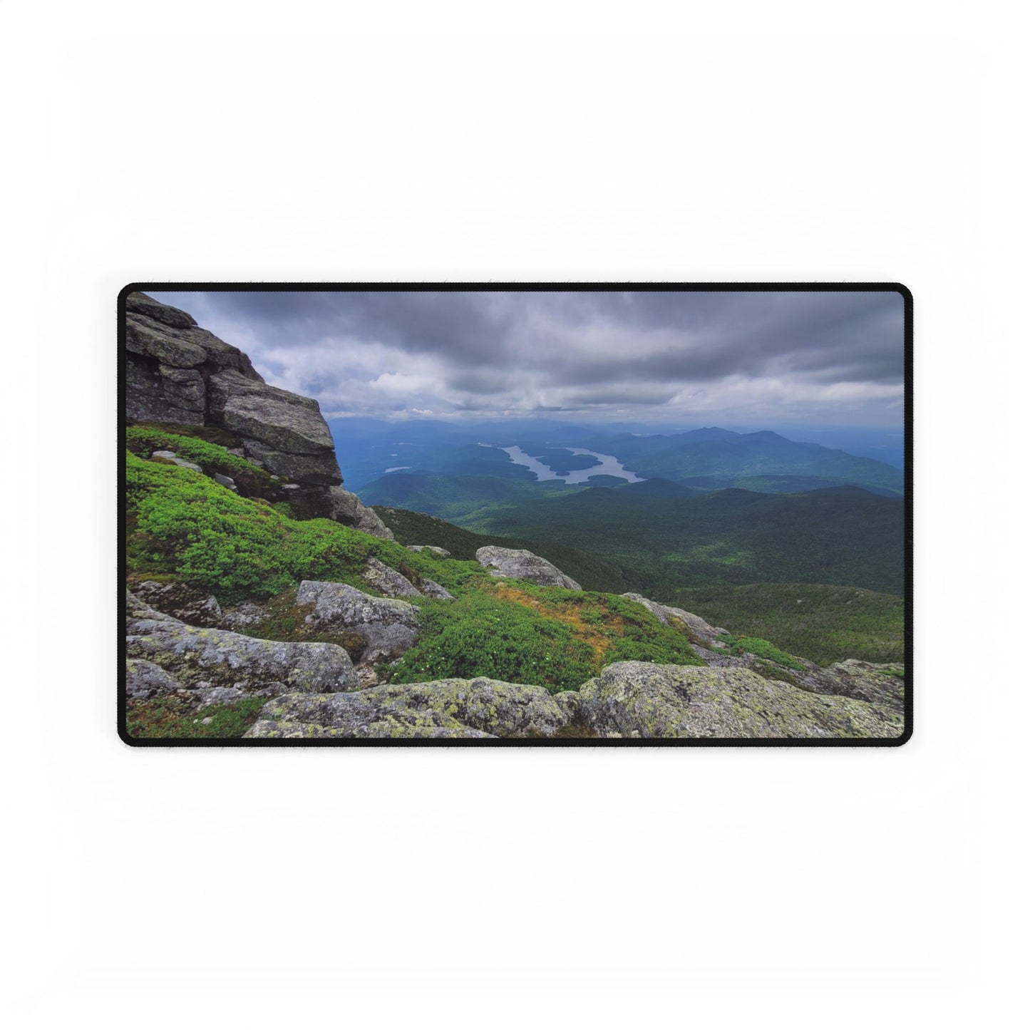 Daydream with a View Desk Mats - Overlooking Lake Placid, Office Desk Accessories, Nature Inspired Desk Pad, Work From Home Essentials