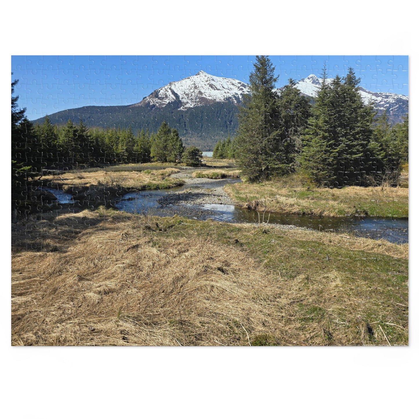 Steep Creek, Steeper Challenge, Jigsaw Puzzle, Alaska