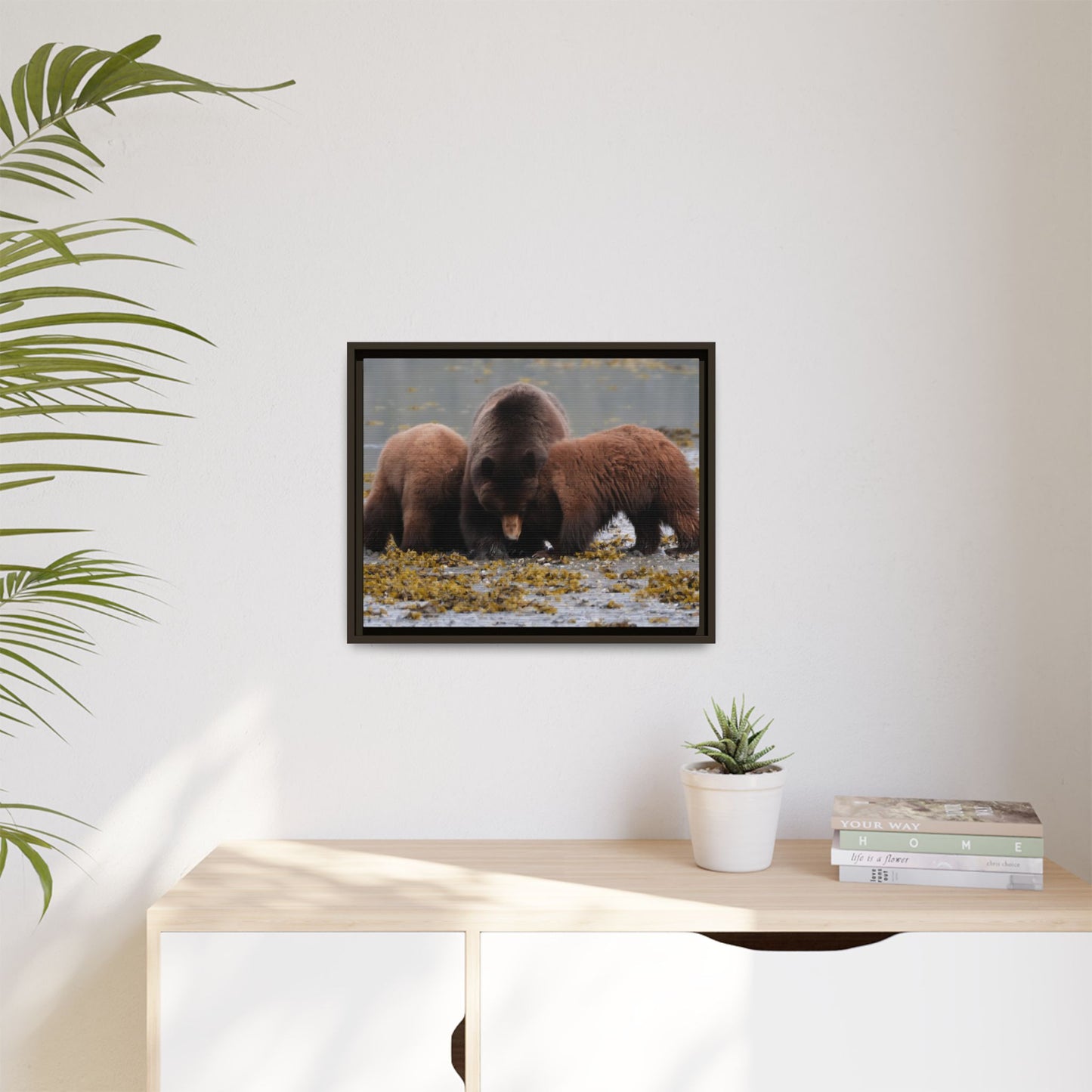 Matte Canvas, Framed (Multi-color)