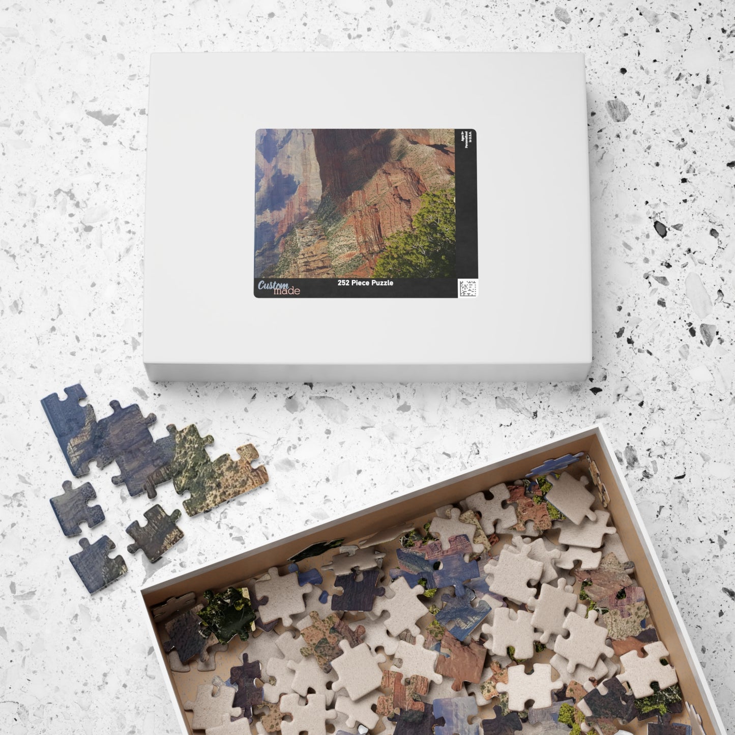 Piece by Piece, No Hiking Required, Jigsaw Puzzle, Grand Canyon