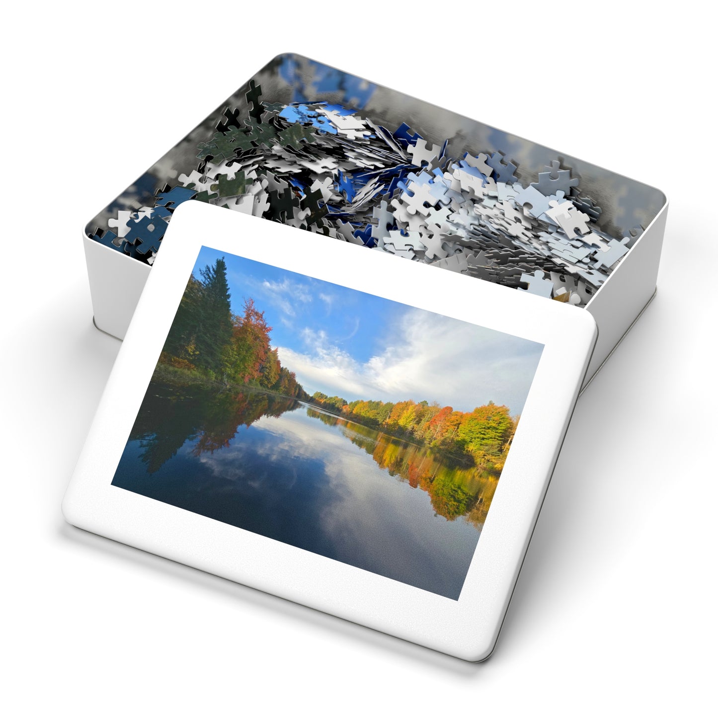 Pond Reflections, Nature Puzzle