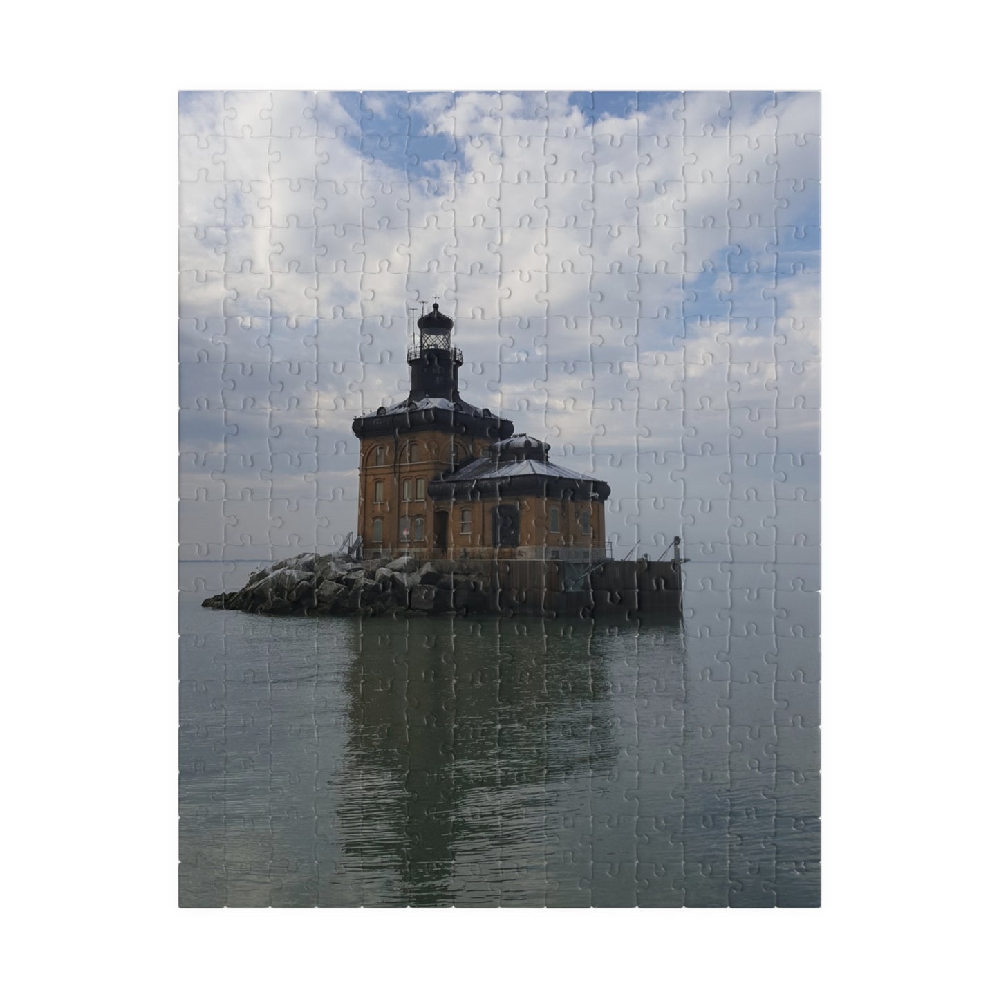 Beacon of Puzzling Hope, Jigsaw Puzzle, Toledo Harbor Lighthouse