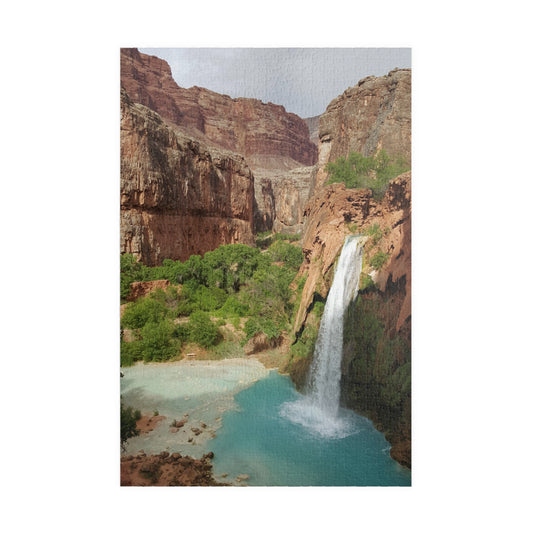 Havasu Falls Shenanigans: Piece Together Paradise, Jigsaw Puzzle, Havasu Falls