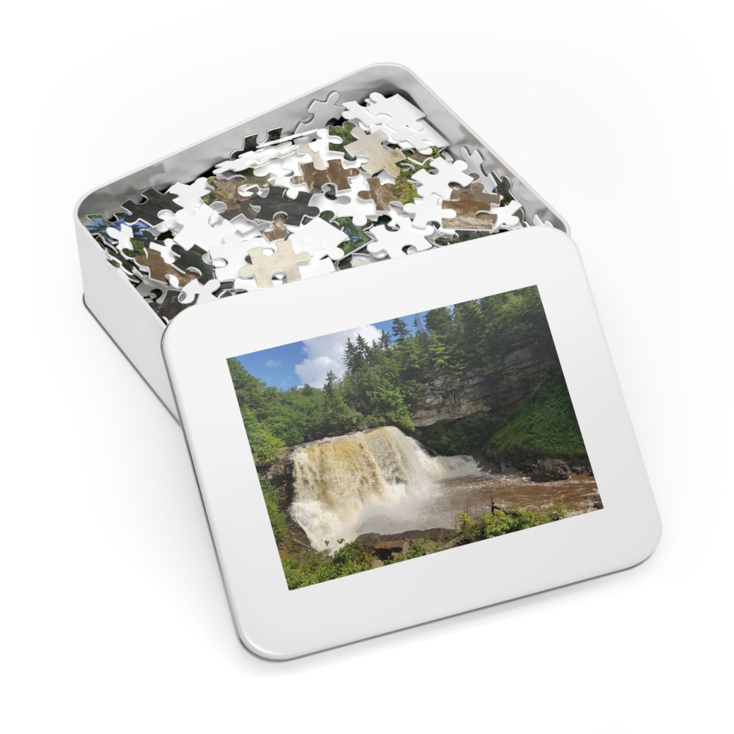 Don't Go Chasing Waterfalls... Piece Them Together, Jigsaw Puzzle, Blackwater Falls