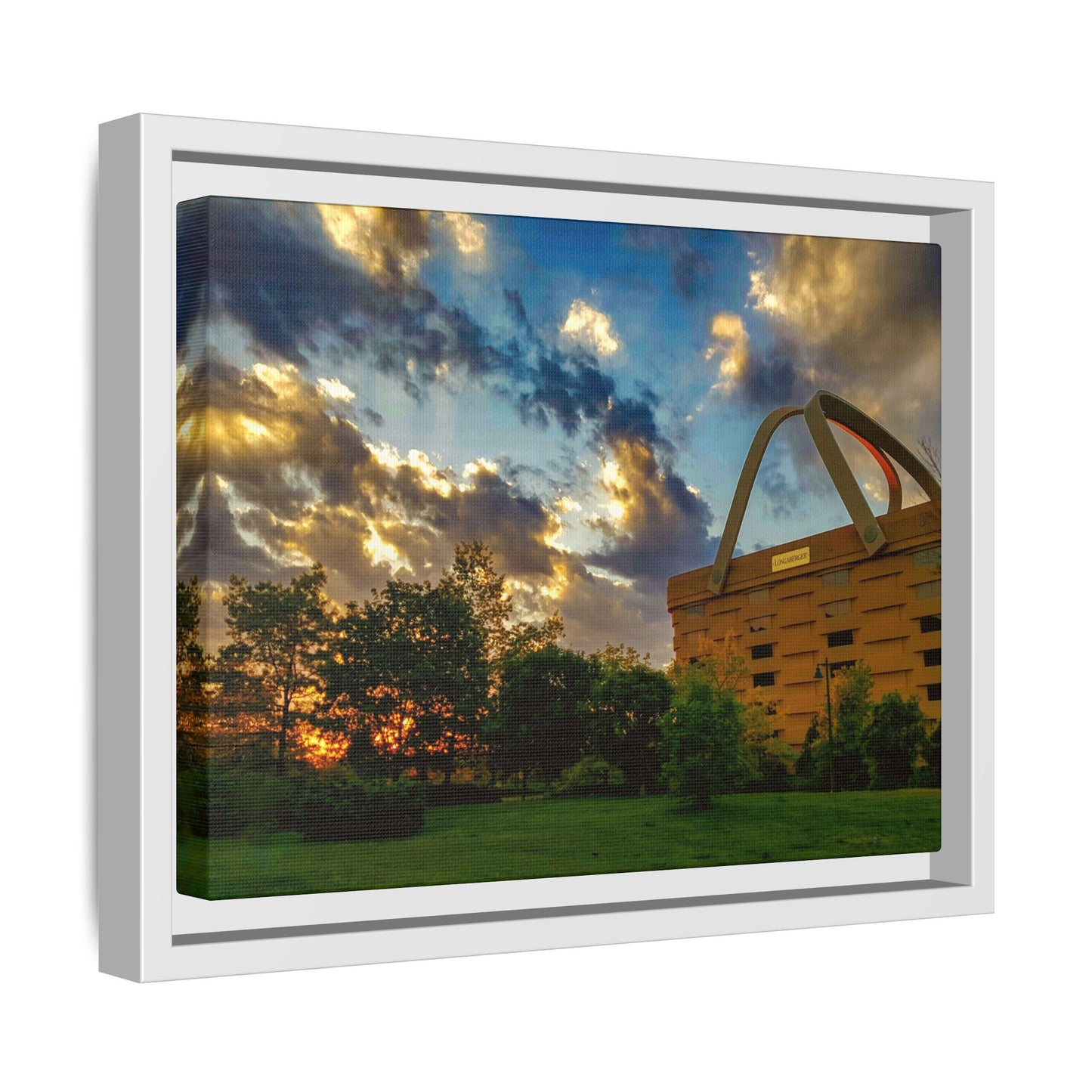 Sunset Over the Giant Basket