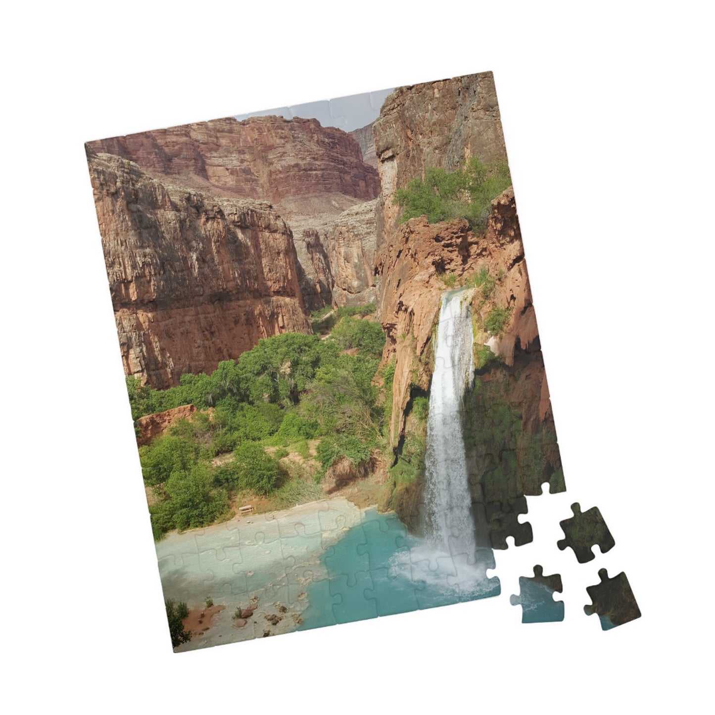 Havasu Falls Shenanigans: Piece Together Paradise, Jigsaw Puzzle, Havasu Falls