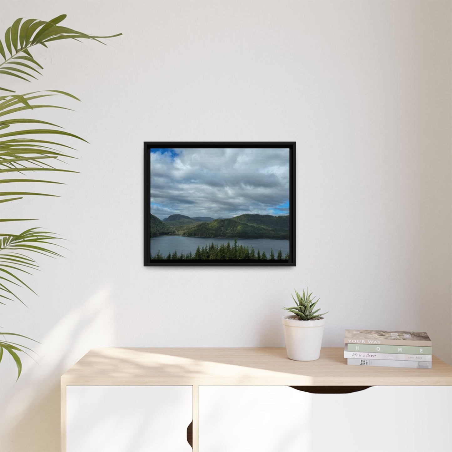 Matte Canvas, Framed (Multi-color)
