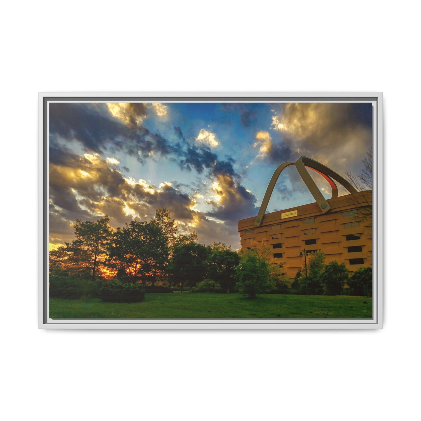 Sunset Over the Giant Basket