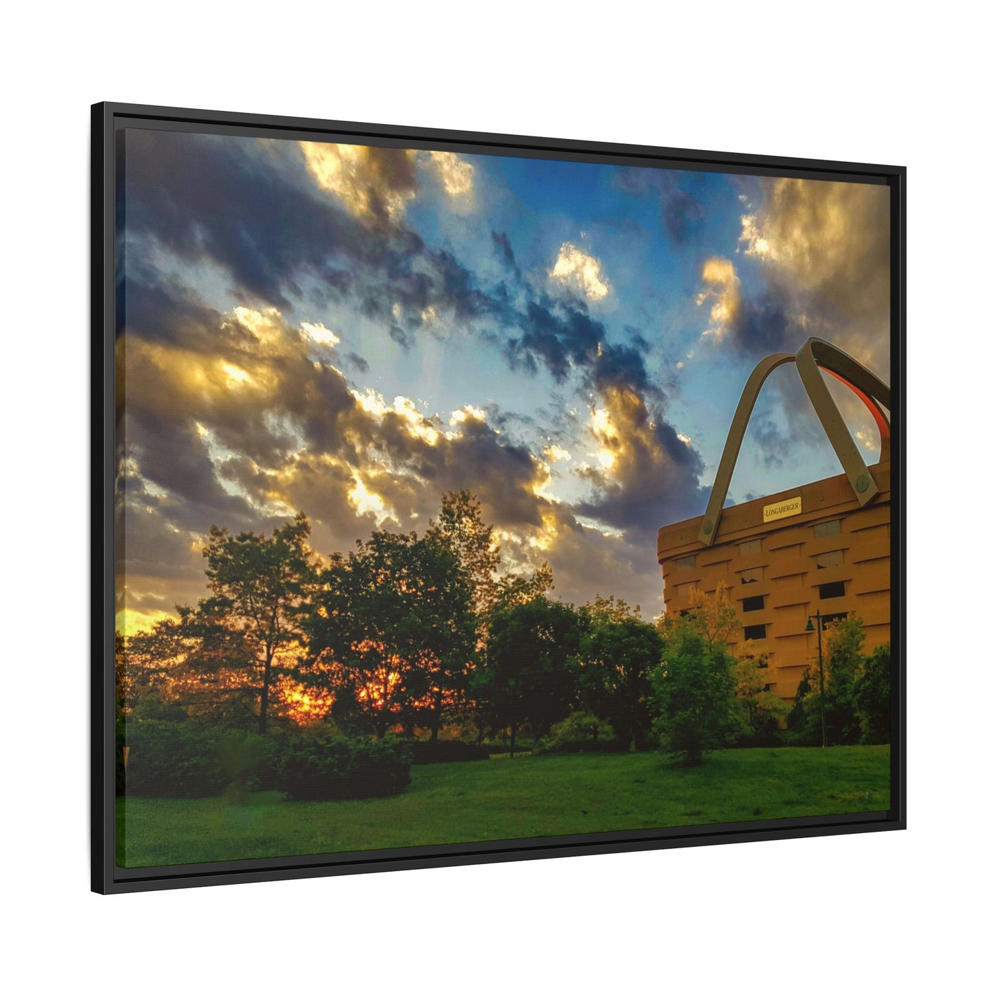 Sunset Over the Giant Basket