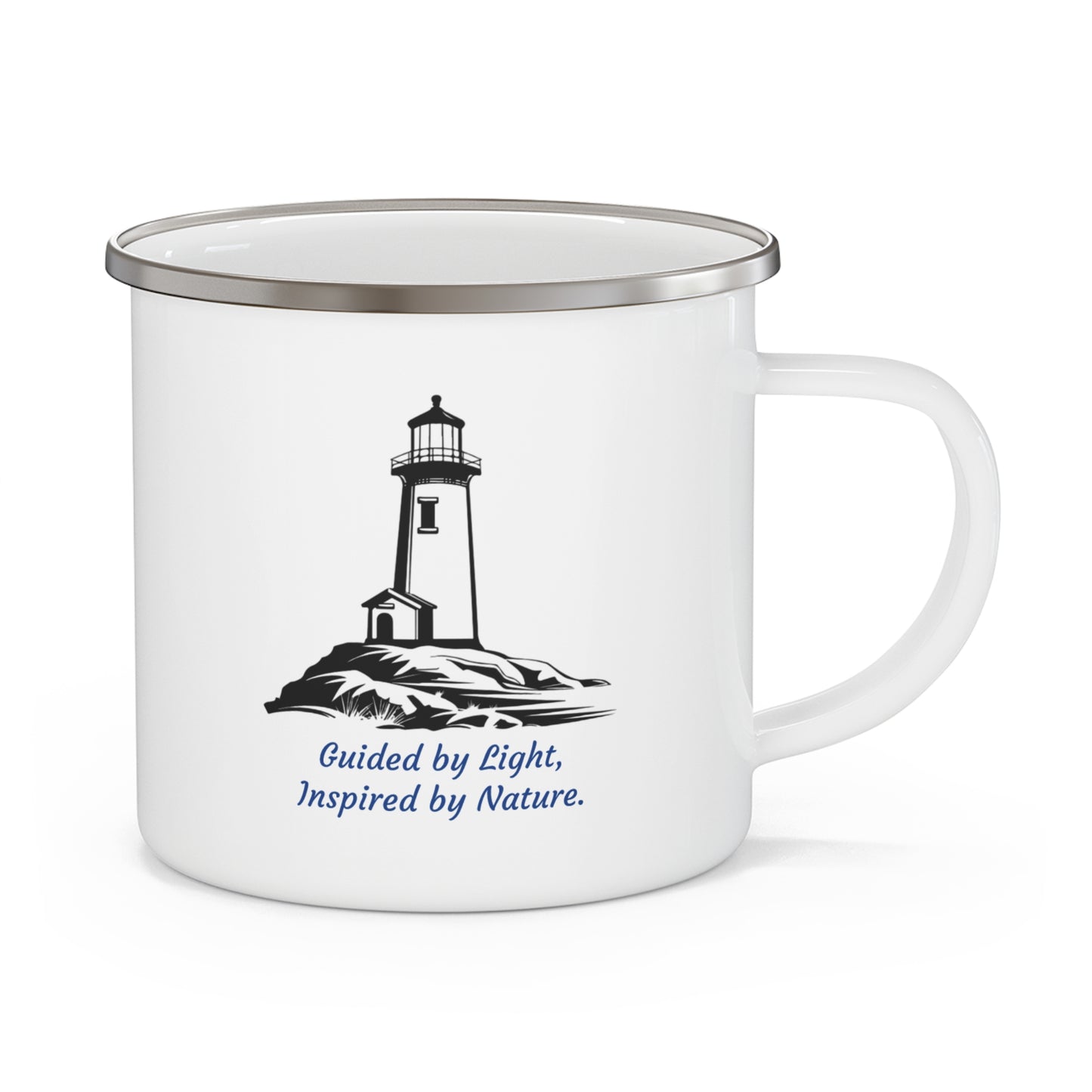 Enamel Camping Mug - Beacon Tech Photography Coffee Mug