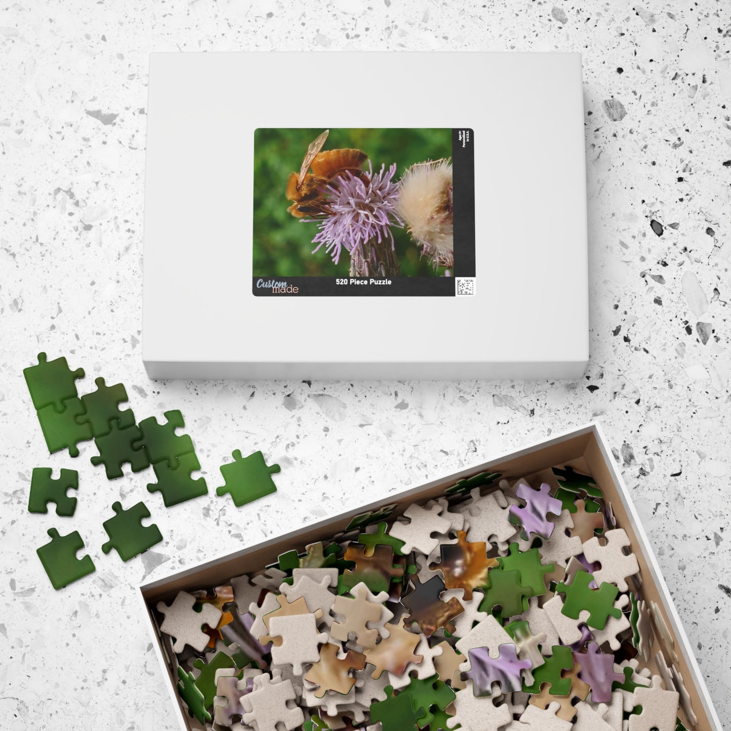 Buzz-tacular Brain Teaser, Jigsaw Puzzle, Honeybee