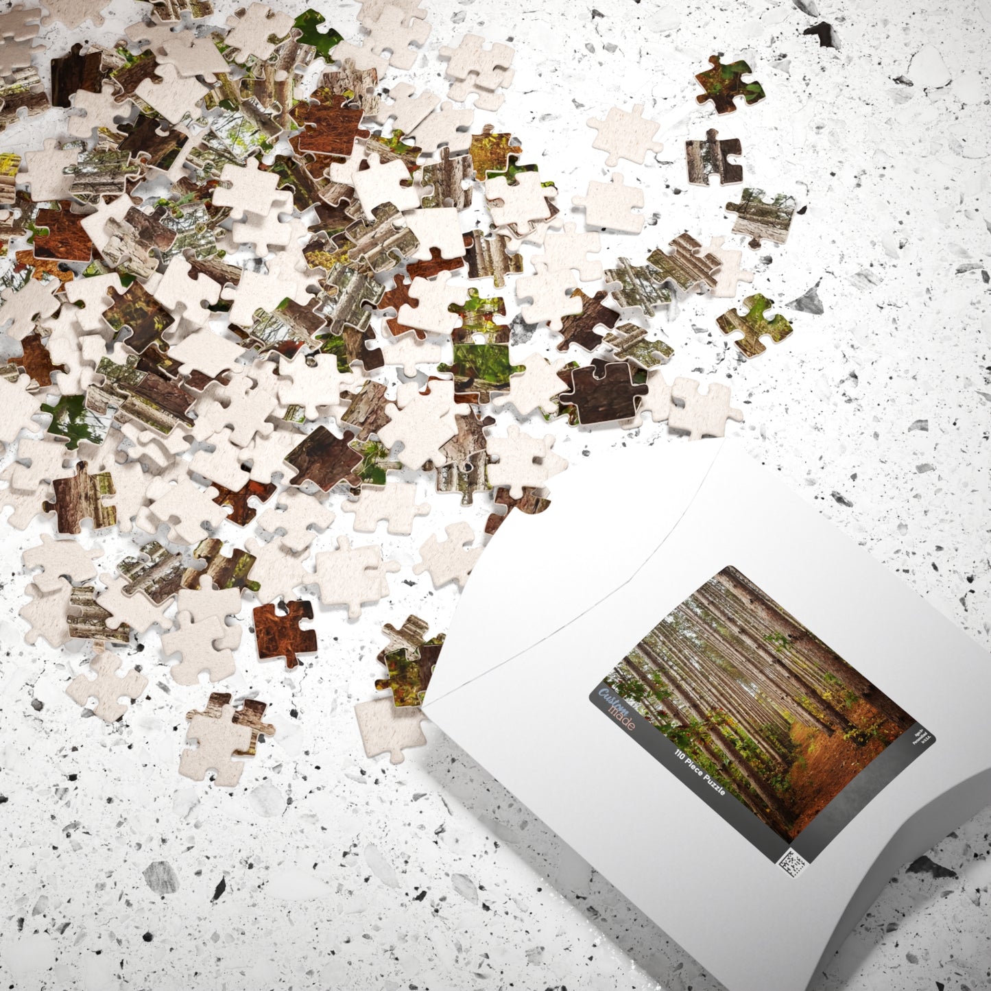 Pine-sational Puzzling: A Walk on the Wild Side, Jigsaw Puzzle, Brain Teaser, Relaxation Activity, Cabin Decor, Holiday Gift