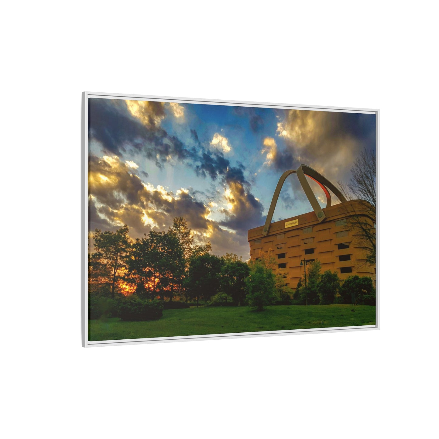 Sunset Over the Giant Basket