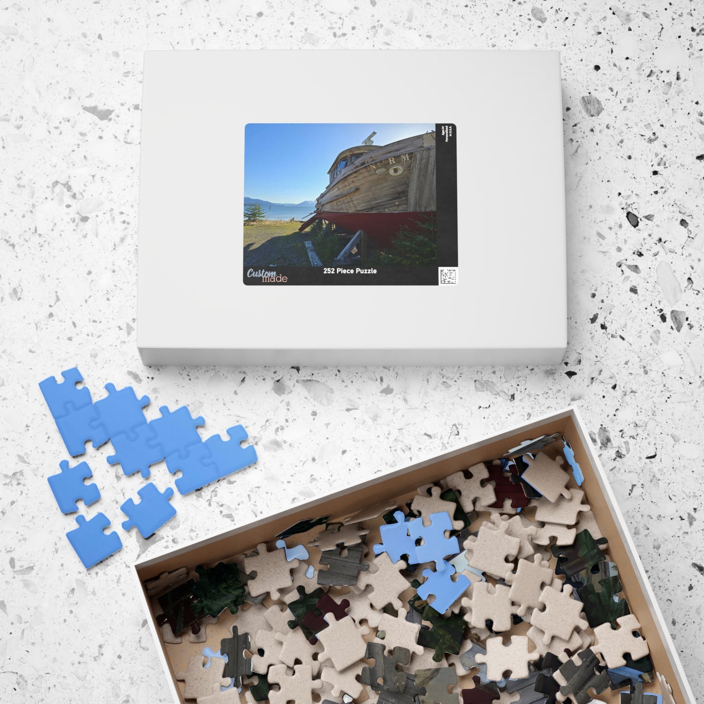 Nautical Nostalgia: Puzzling with a Side of Chill, Jigsaw Puzzle, 110, 252, 520, 1014-Piece - Nautical Theme Game, Relaxing Activity, Gift for Puzzle Enthusiasts