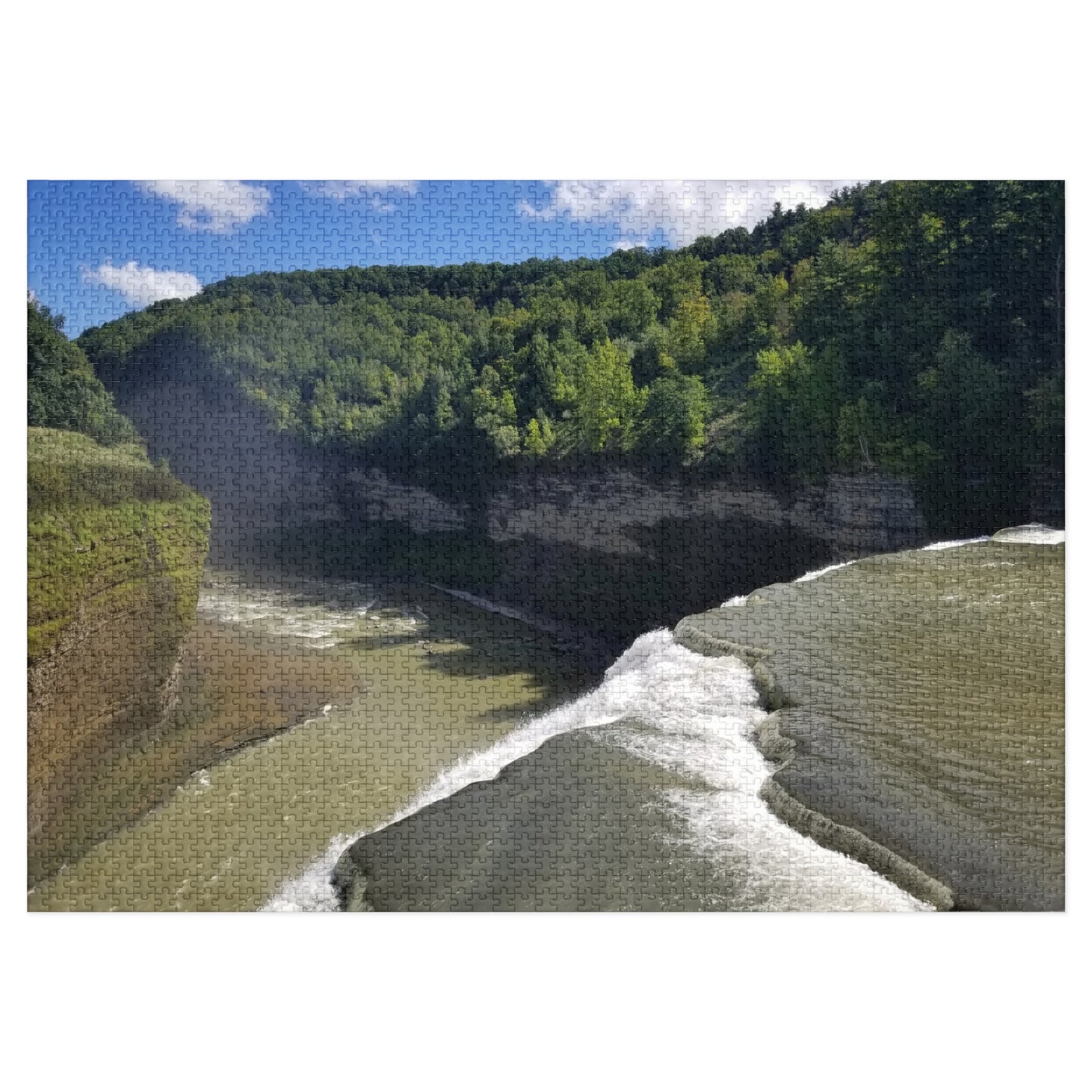 Letchworth Leisure: A Puzzling Adventure in Nature, Jigsaw Puzzle, Letchworth State Park, NY