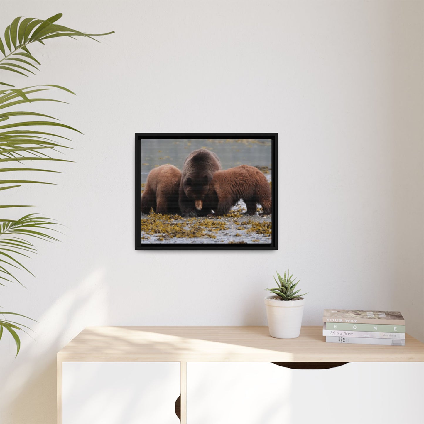 Matte Canvas, Framed (Multi-color)