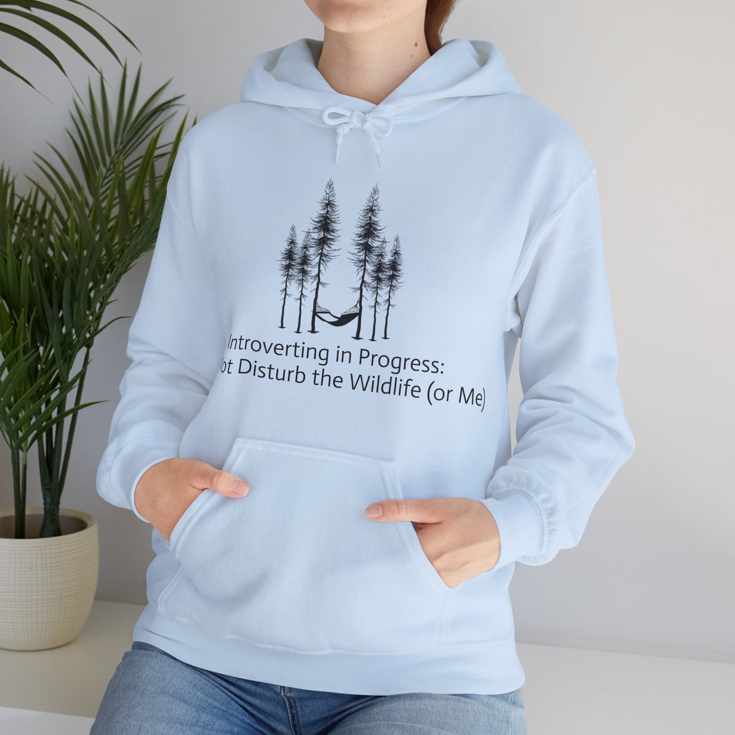 Introverting in Progress Hoodie – Do Not Disturb (Unless You Have Snacks)