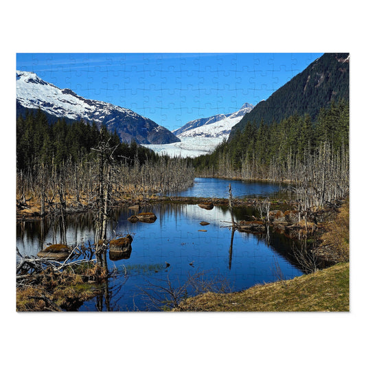 The Coolest Puzzle You’ll Ever Piece Together, Jigsaw Puzzle, Mendenhall Glacier