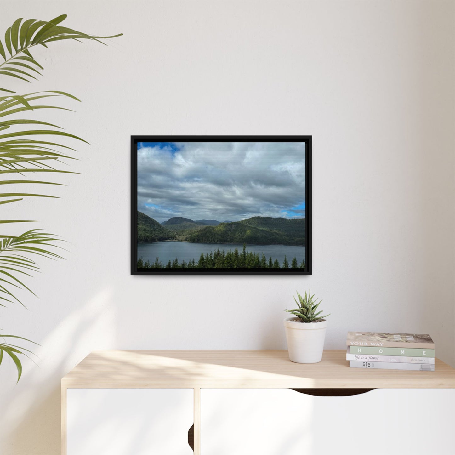 Matte Canvas, Framed (Multi-color)
