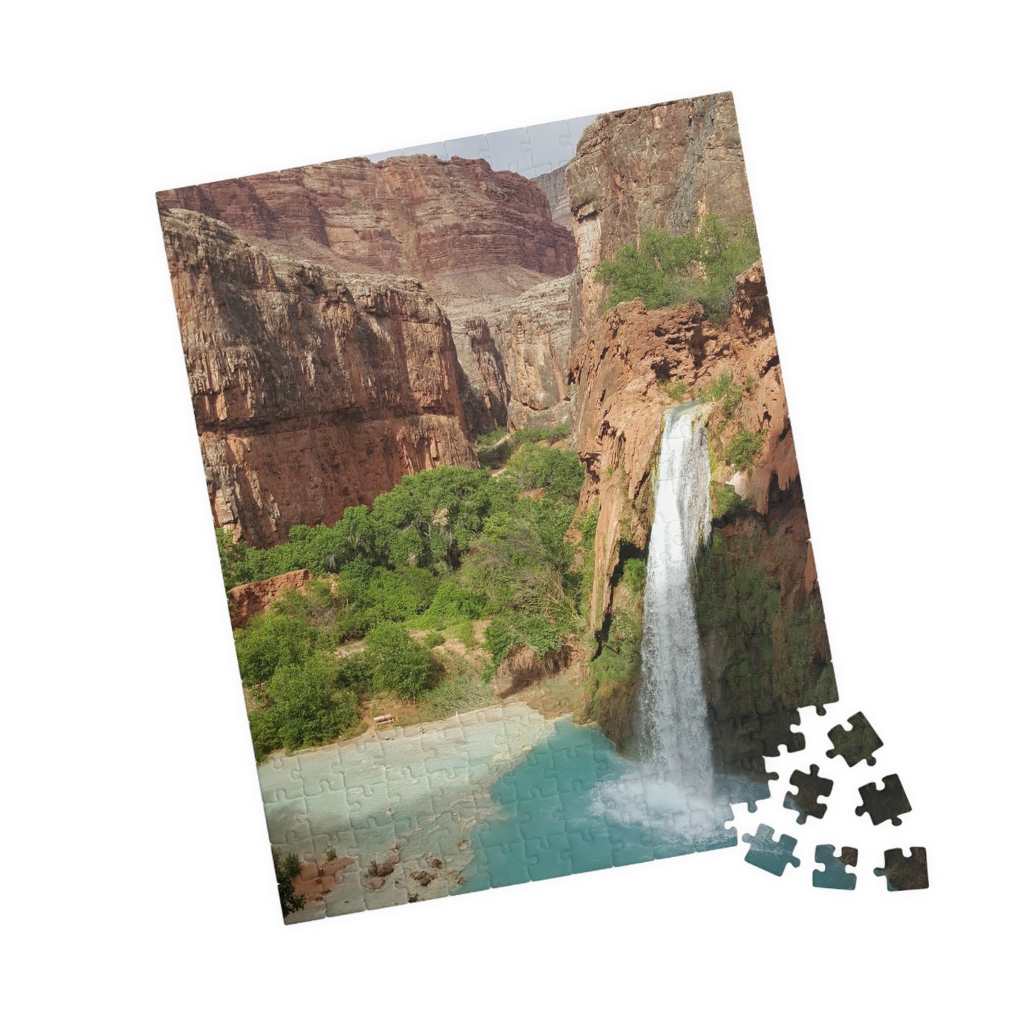 Havasu Falls Shenanigans: Piece Together Paradise, Jigsaw Puzzle, Havasu Falls