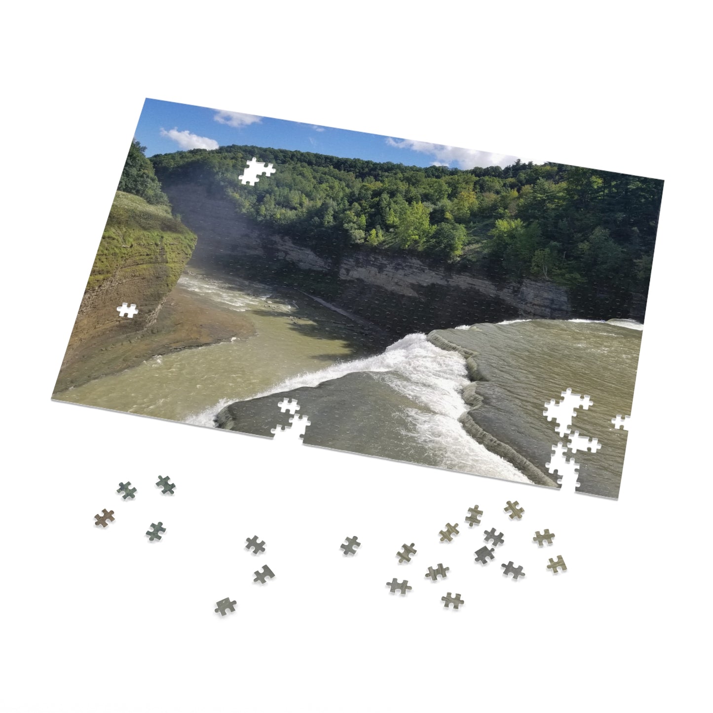 Letchworth Leisure: A Puzzling Adventure in Nature, Jigsaw Puzzle, Letchworth State Park, NY