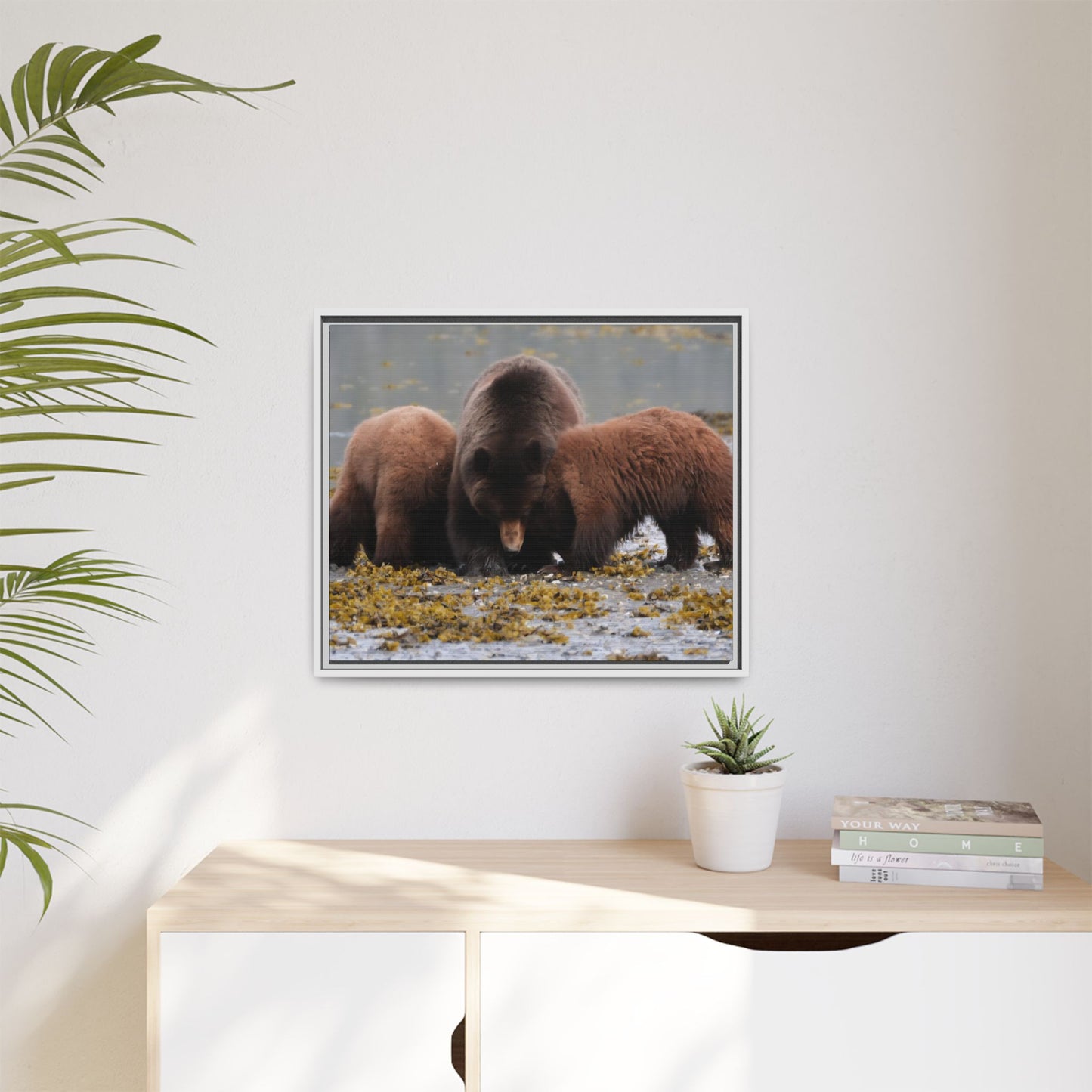 Matte Canvas, Framed (Multi-color)
