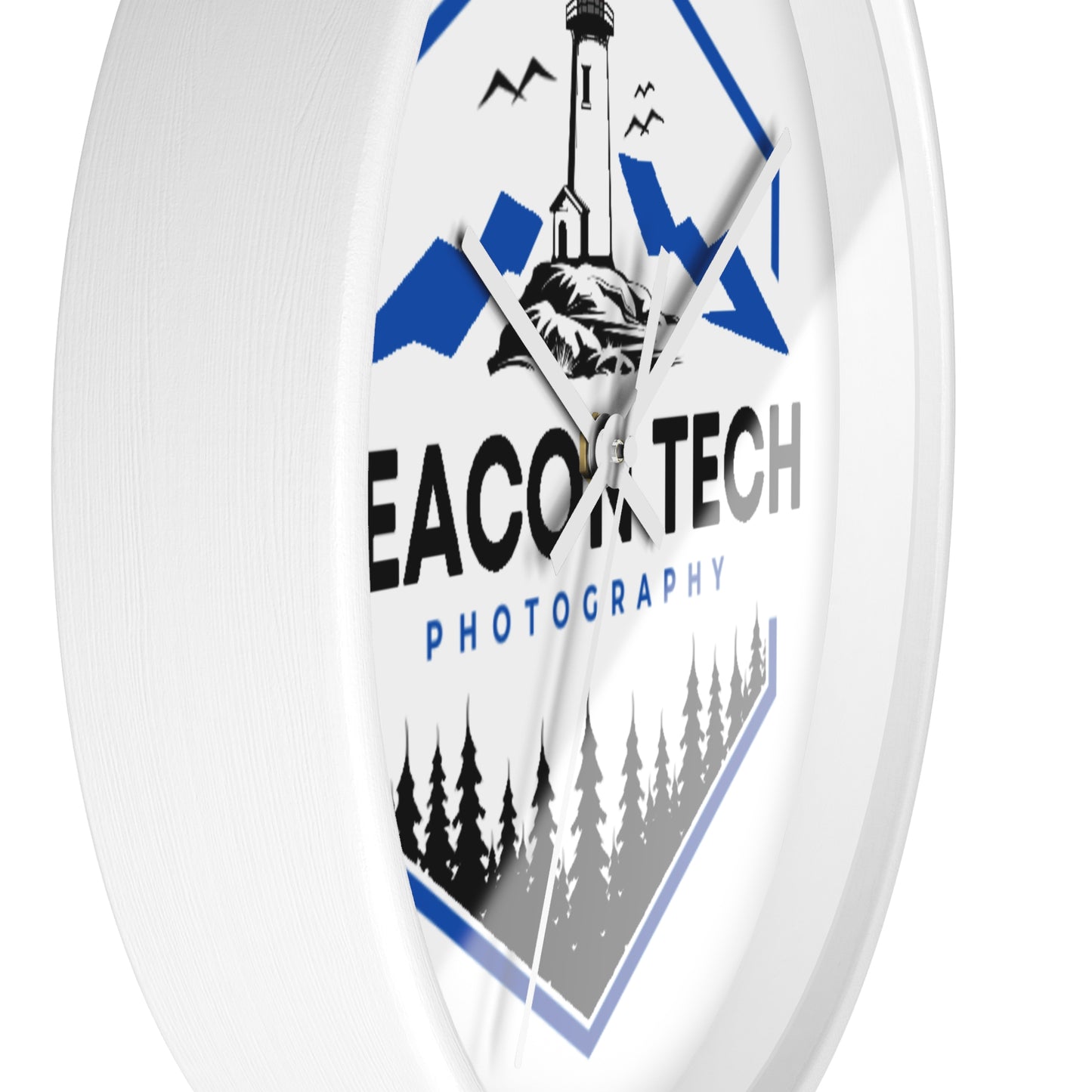 Beacon Tech Photography Wall Clock