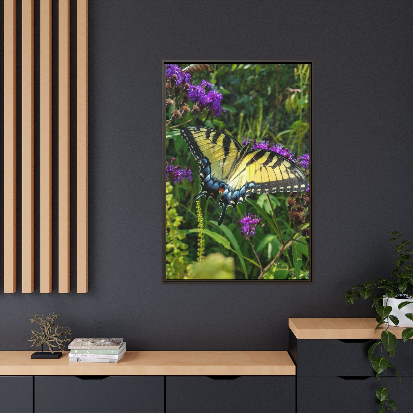 Tiger in the Wildflowers