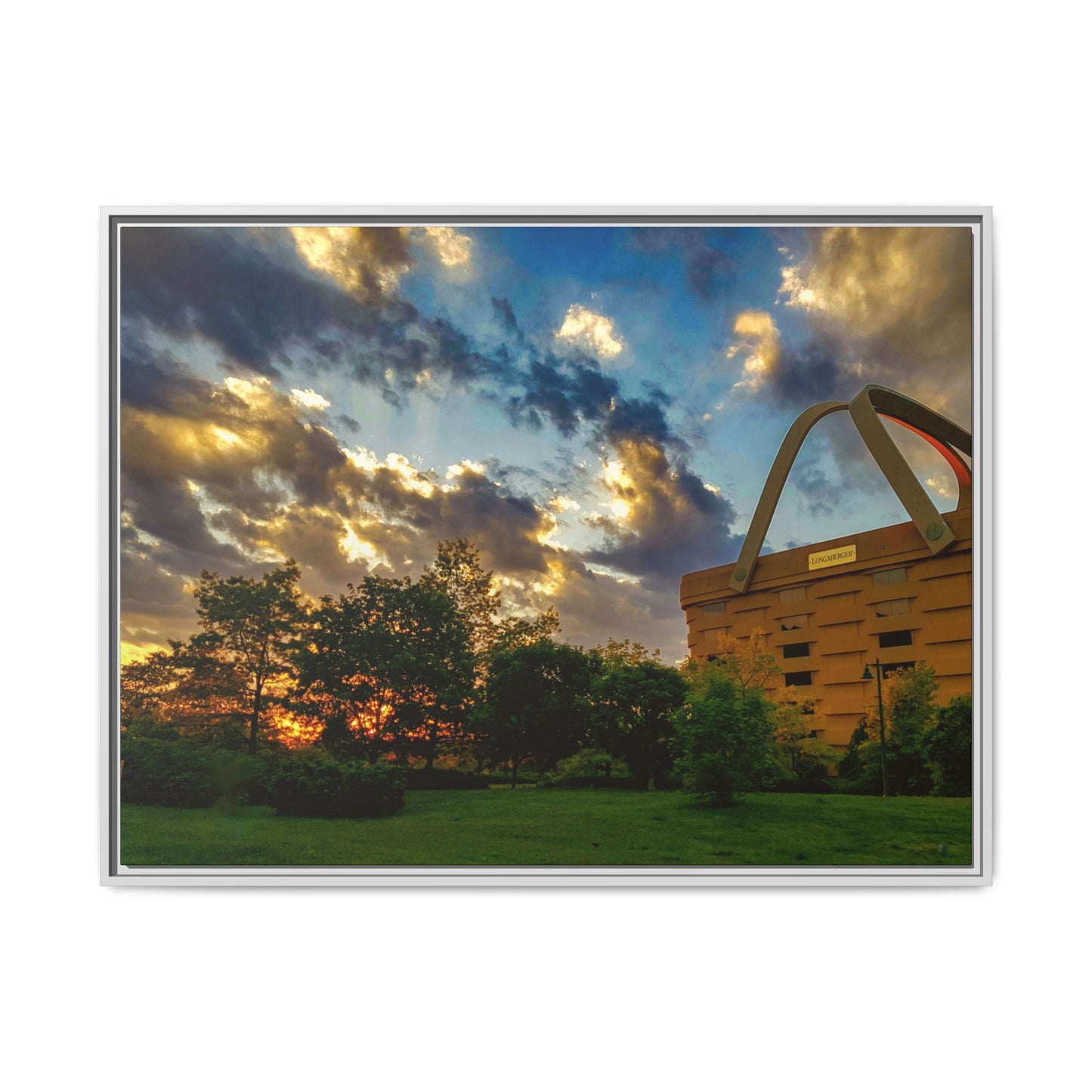 Sunset Over the Giant Basket
