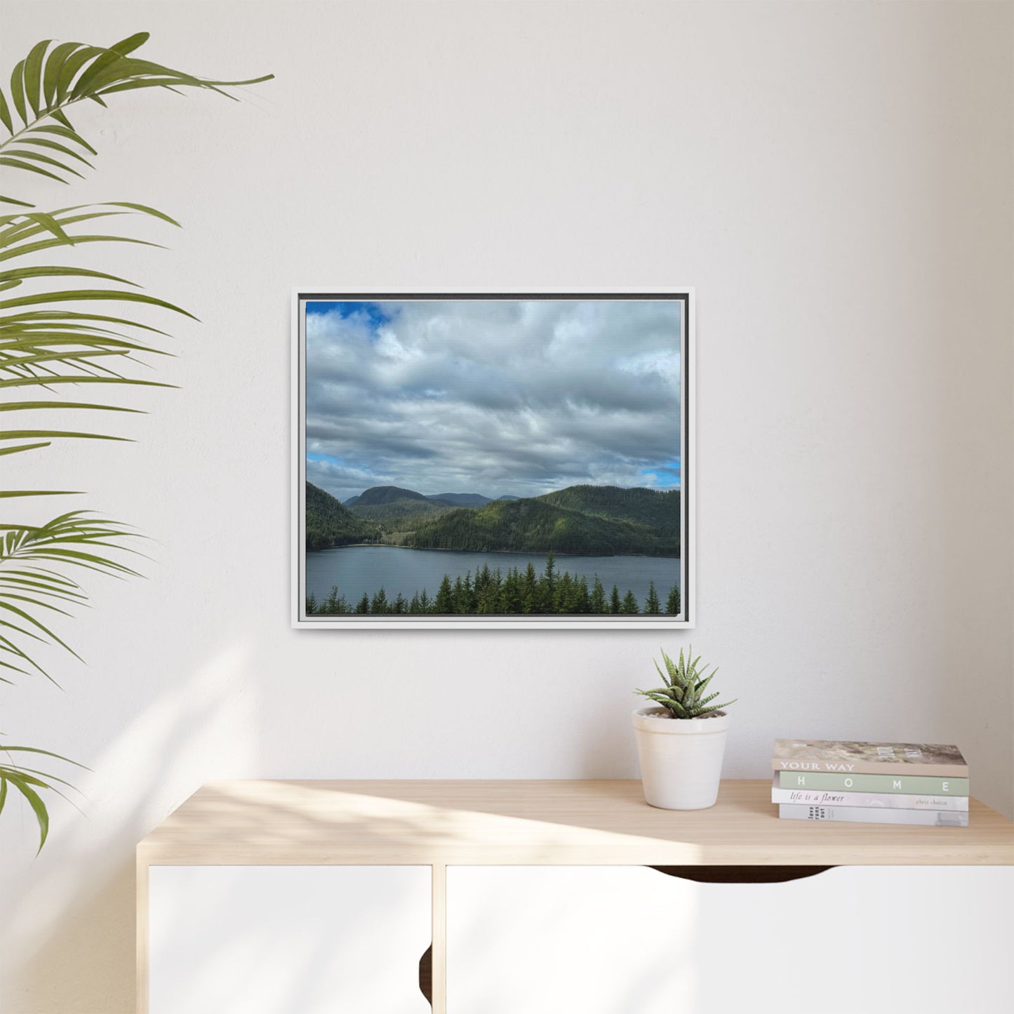 Matte Canvas, Framed (Multi-color)