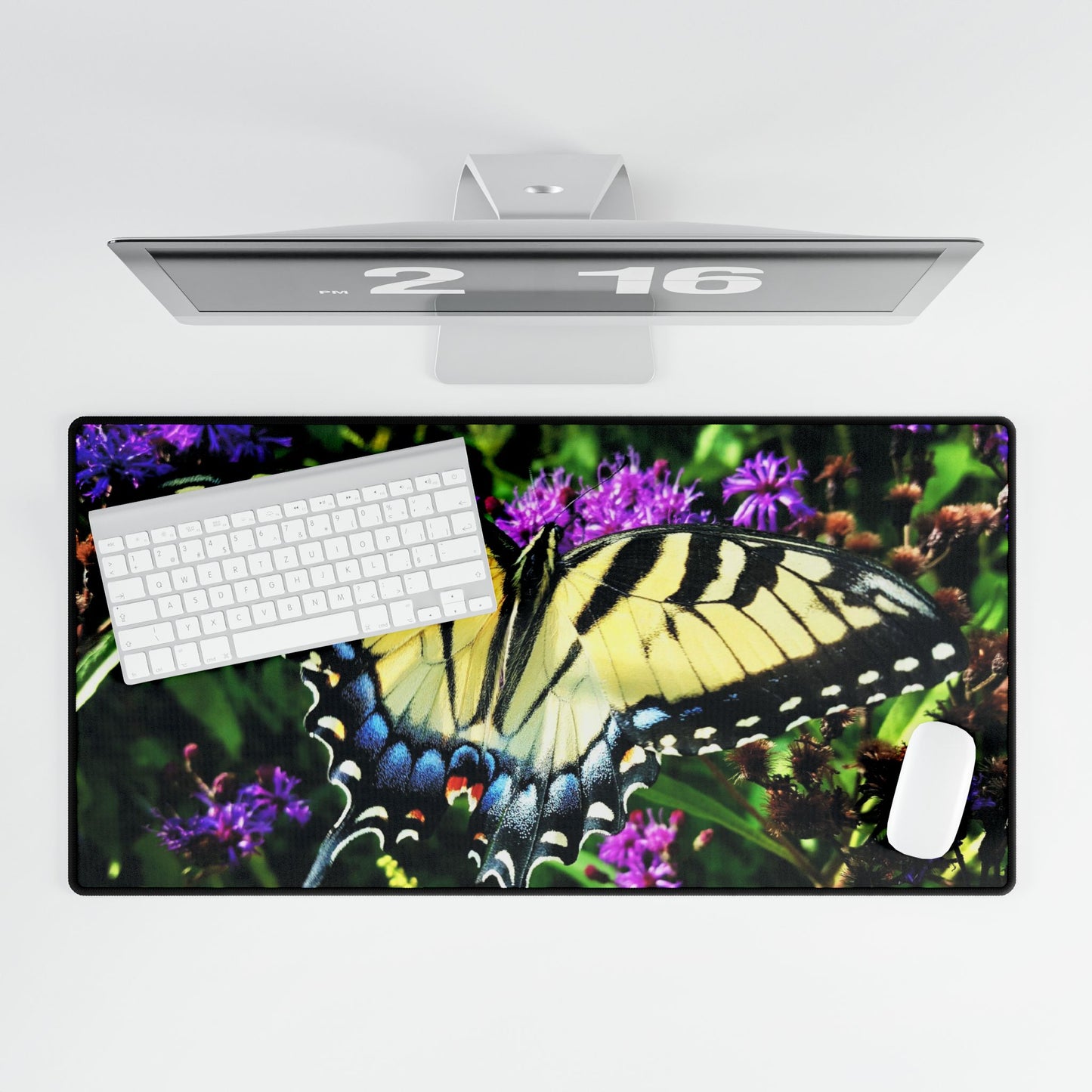 Butterfly Desk Mat, Your Dreamy Escape During Long Workdays, Desk Mats