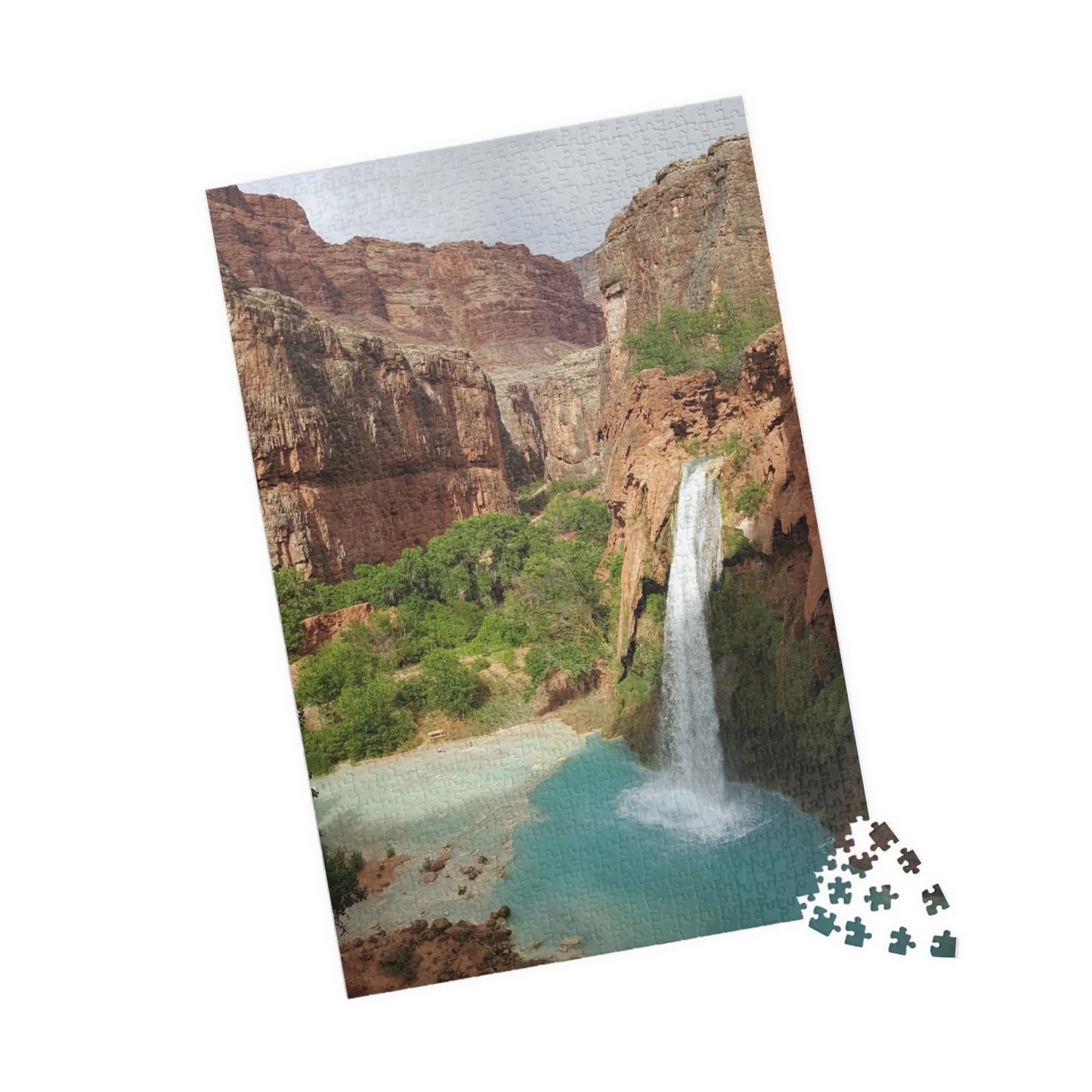 Havasu Falls Shenanigans: Piece Together Paradise, Jigsaw Puzzle, Havasu Falls