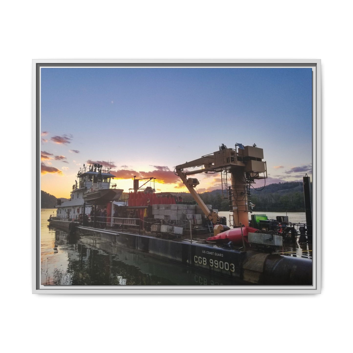 USCGC Osage — Ohio Riverbank