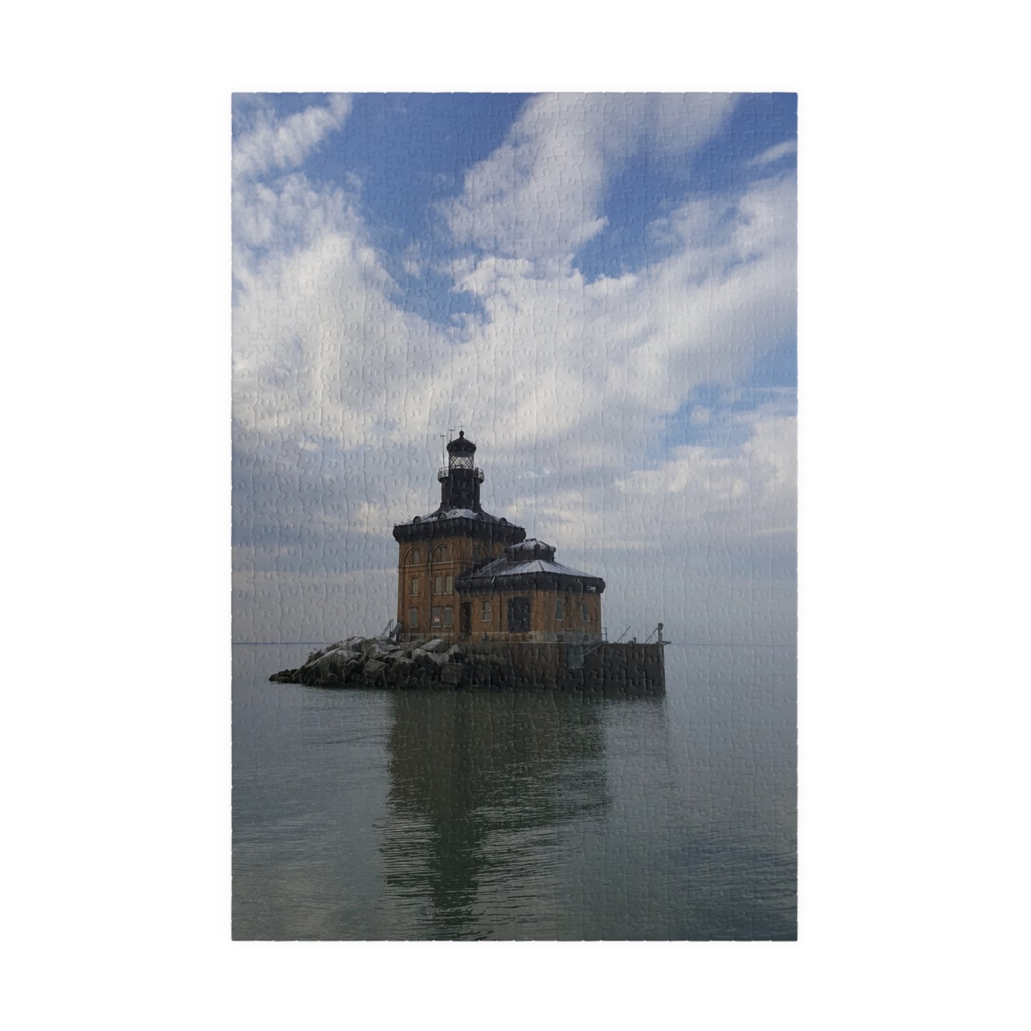 Beacon of Puzzling Hope, Jigsaw Puzzle, Toledo Harbor Lighthouse