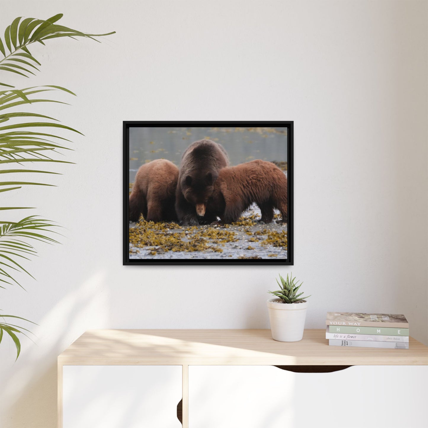Matte Canvas, Framed (Multi-color)