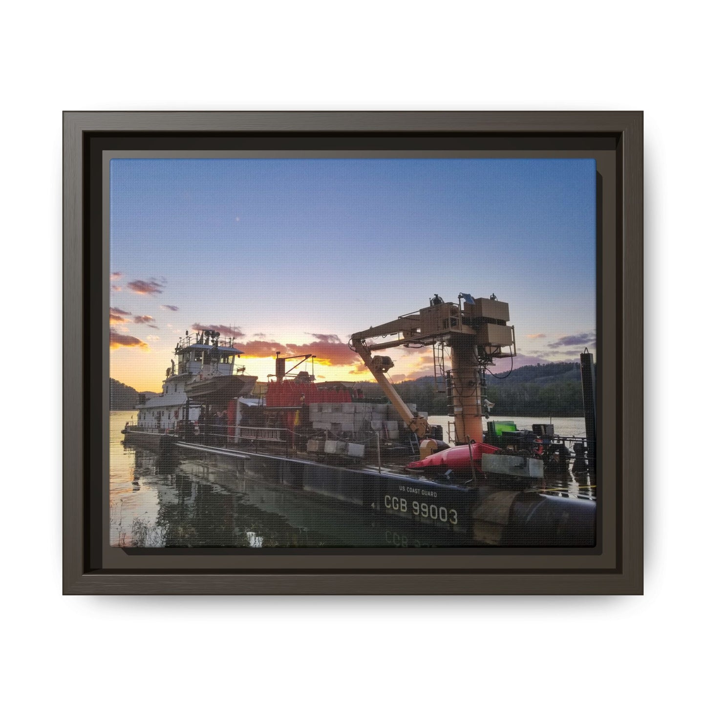 USCGC Osage — Ohio Riverbank