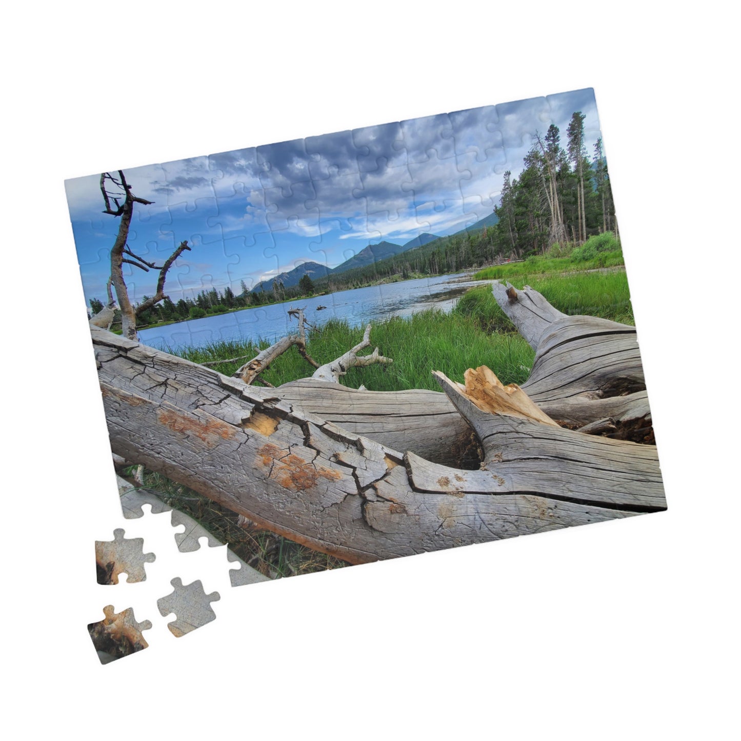 Rocky Mountain Highs and Puzzle-Loving Lows, Jigsaw Puzzle, Landscape Puzzle, Scenic Puzzle, Meditation Activity, Relaxation Hobby