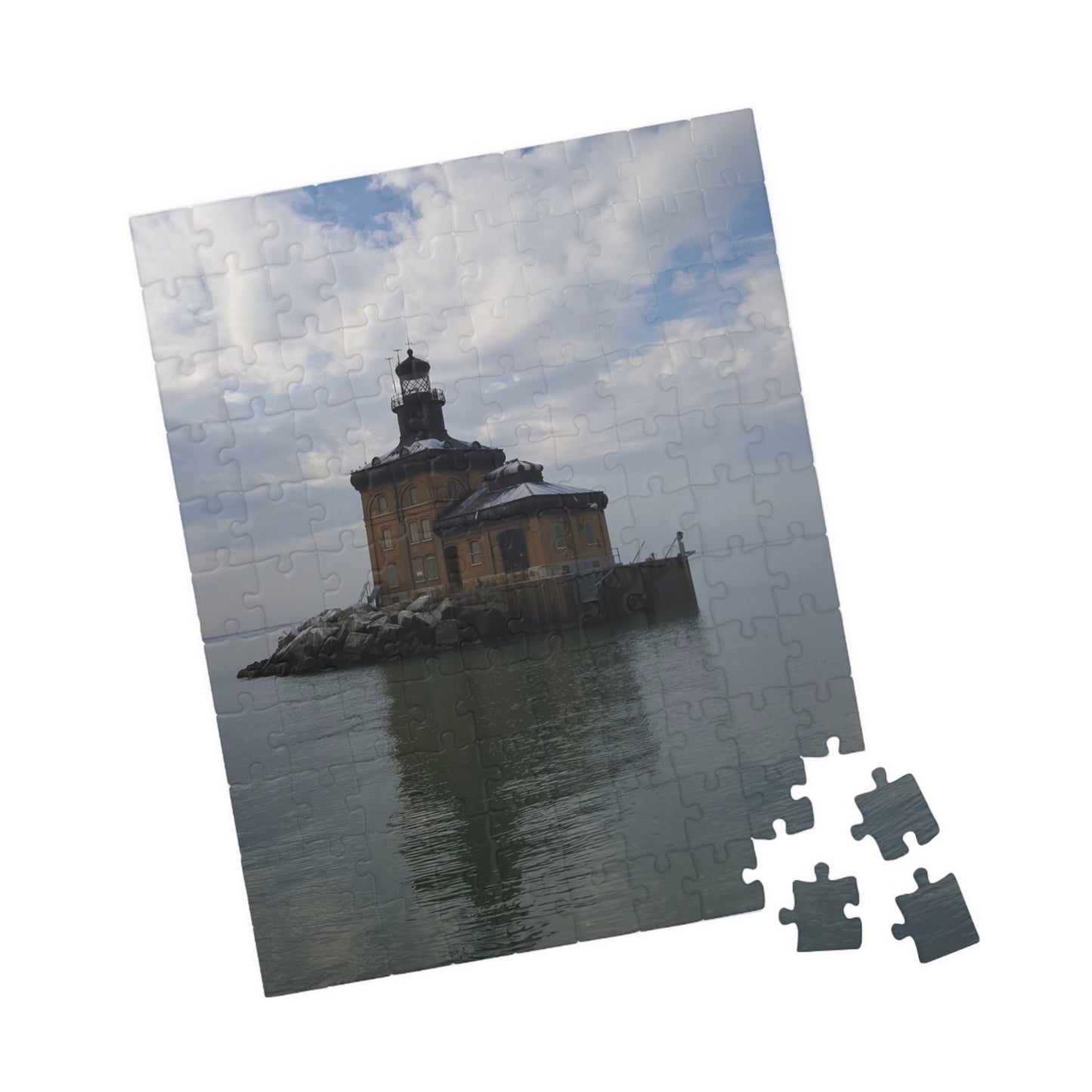 Beacon of Puzzling Hope, Jigsaw Puzzle, Toledo Harbor Lighthouse